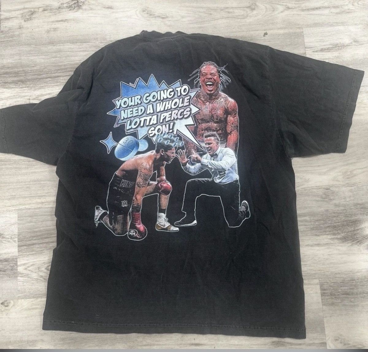 Other Whole Lotta Percs Boxing tee Size US M / EU 48-50 / 2 - 2 Thumbnail