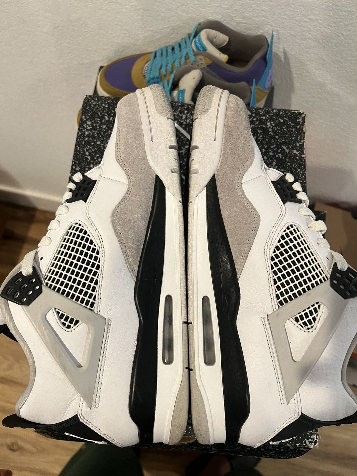 Jordan Brand Jordan 4 Retro Military Black Size US 12 / EU 45 - 5 Thumbnail