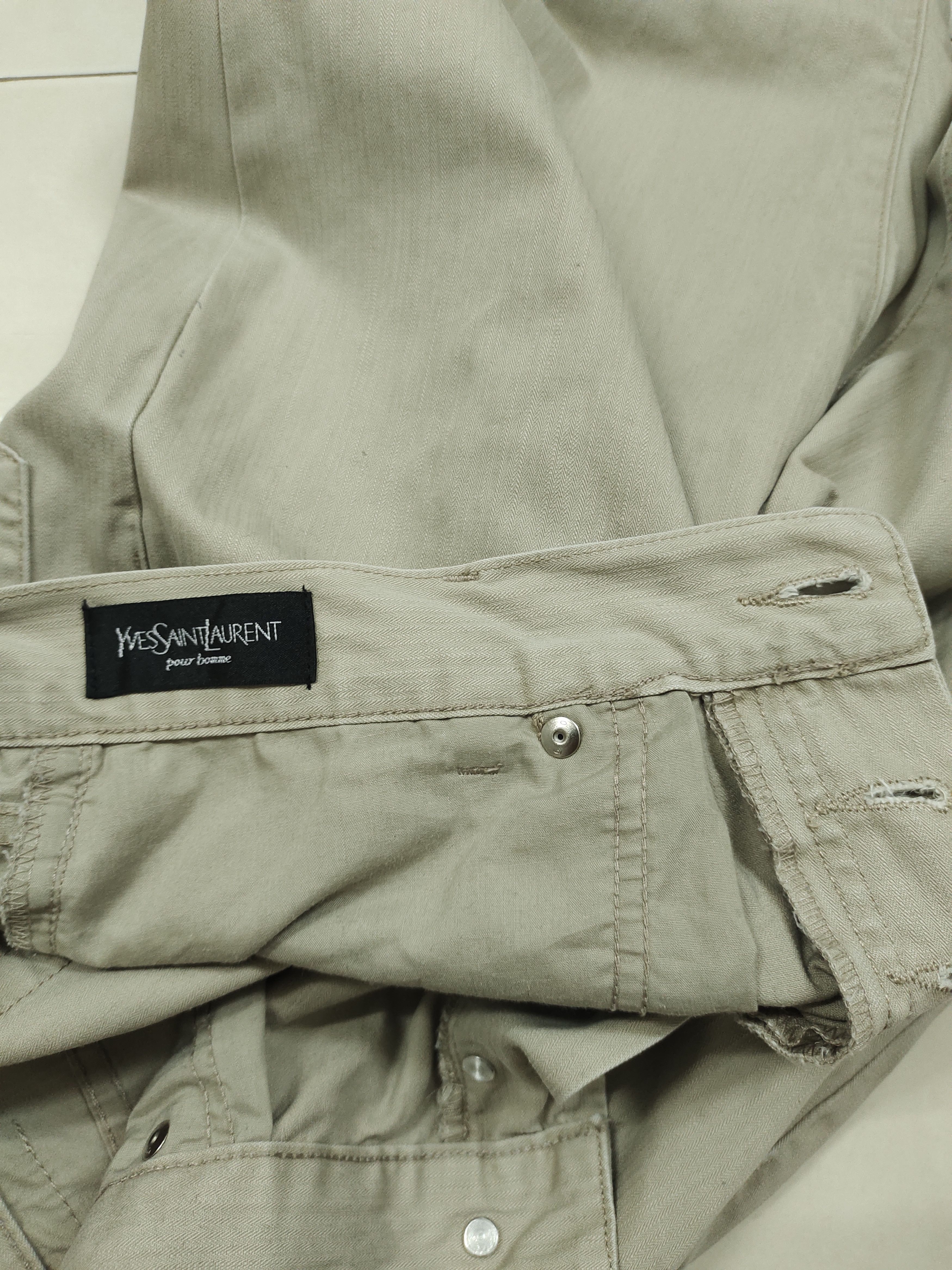 Yves Saint Laurent 🔥 Yves Saint Laurent 🔥 Casual Pants Straight Cut Size US 30 / EU 46 - 7 Thumbnail