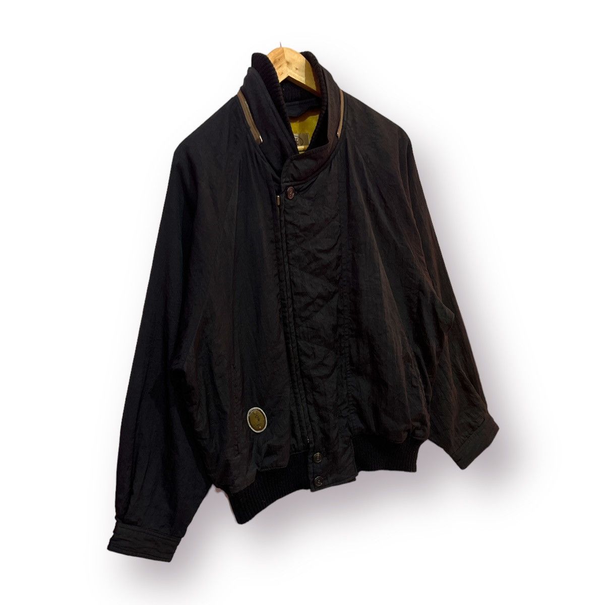Italia Independent 🔥 UNCLE DOLCE VINTAGE BOMBER NYLON JACKET Size US L / EU 52-54 / 3 - 3 Thumbnail