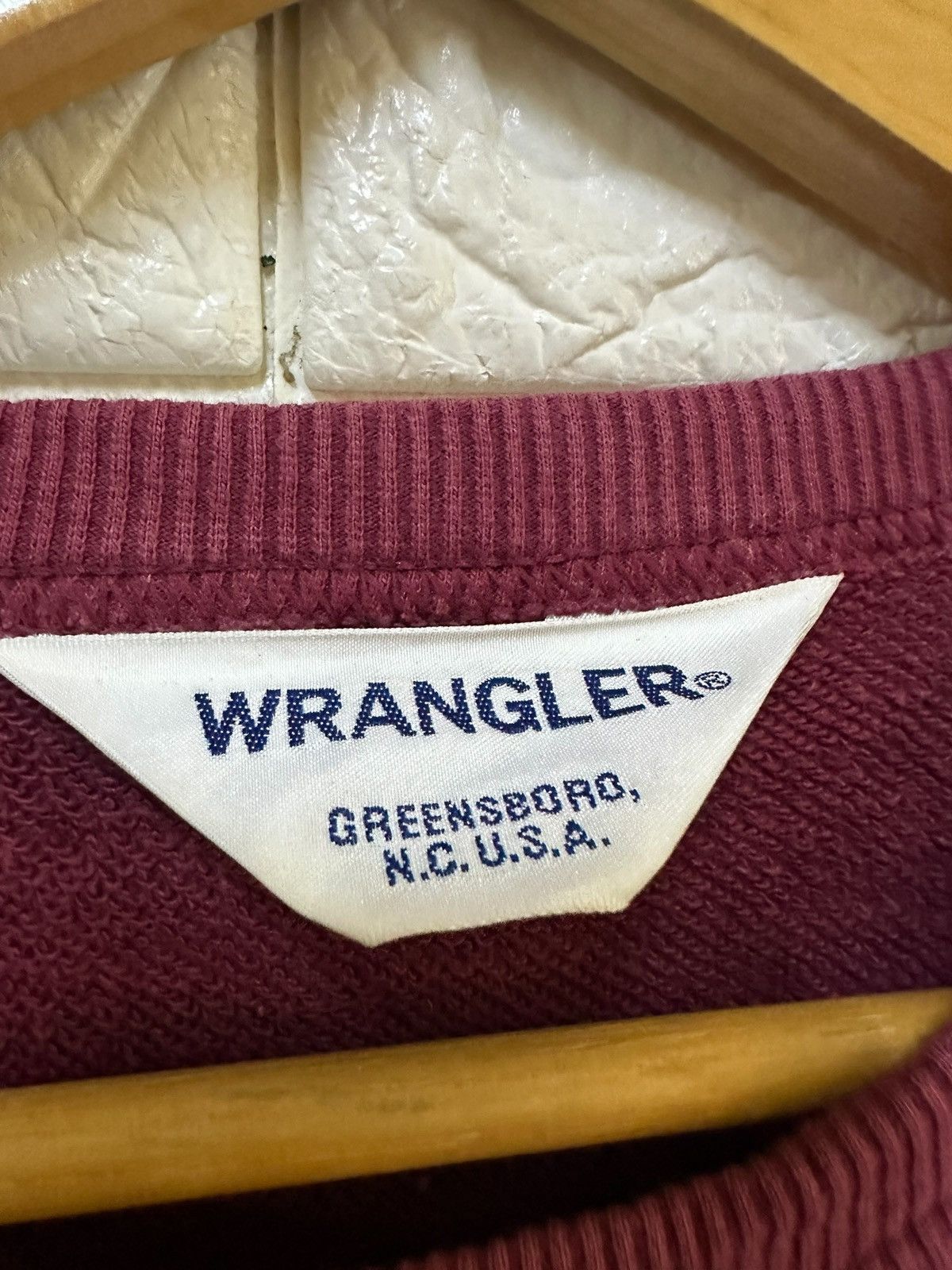 Wrangler Vintage wrangler sweatshirt big logo Size US M / EU 48-50 / 2 - 3 Thumbnail