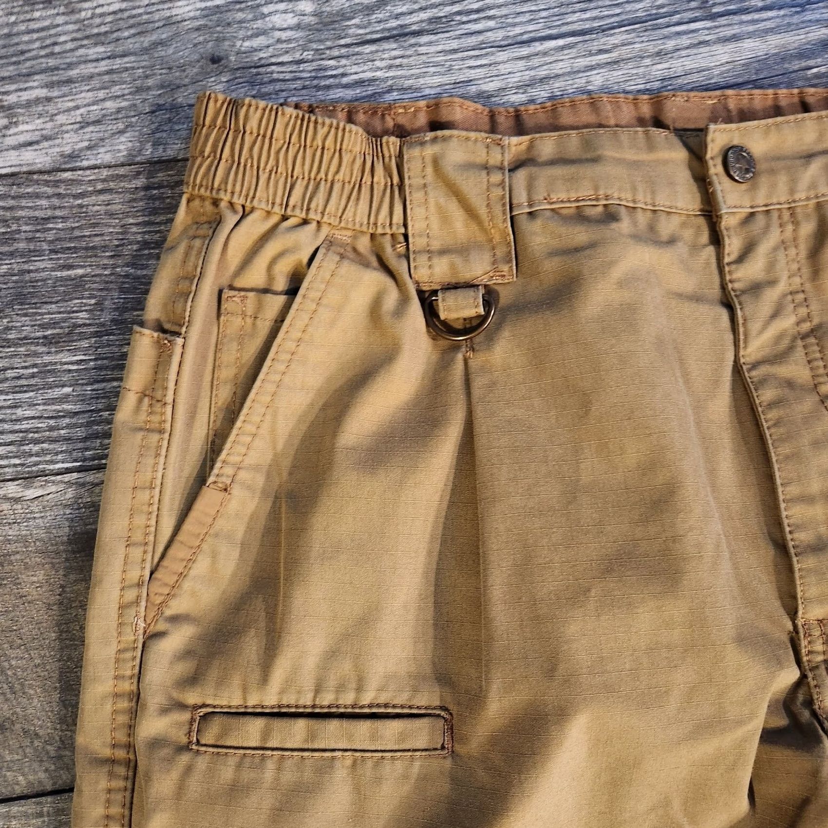 Propper PROPPER Pants MEN'S 38x32 TAN RIP STOP TACTICAL Cargo Pocket Workwear Casual 6.2 oz 60% cotton 40% polyester Ankle Cinch Regular Beiges? Size US 38 / EU 54 - 7 Thumbnail