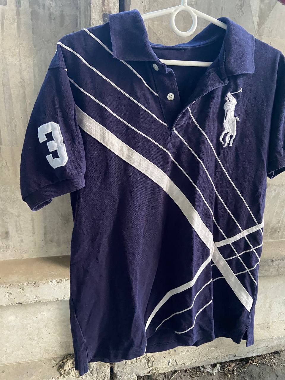 Polo Ralph Lauren Polo Ralph Lauren vintage Faded Y2K Polo Jersey Shirt Size US L / EU 52-54 / 3 - 2 Thumbnail