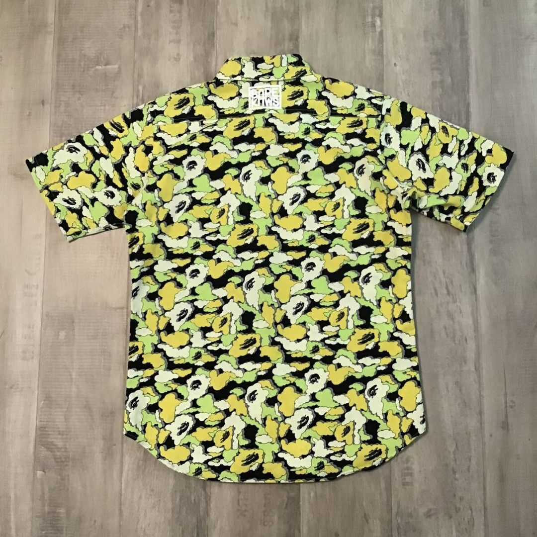 Bape × Kaws BAPE × KAWS Cloud camo work shirt a bathing ape NIGO Size US S / EU 44-46 / 1 - 2 Thumbnail