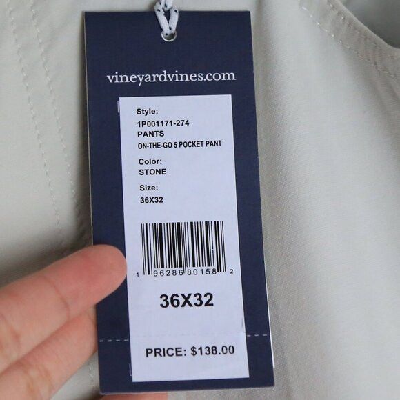 Vineyard Vines Vineyard Vines Lightweight On-The-Go 5-Pocket Pants Size US 36 / EU 52 - 6 Thumbnail