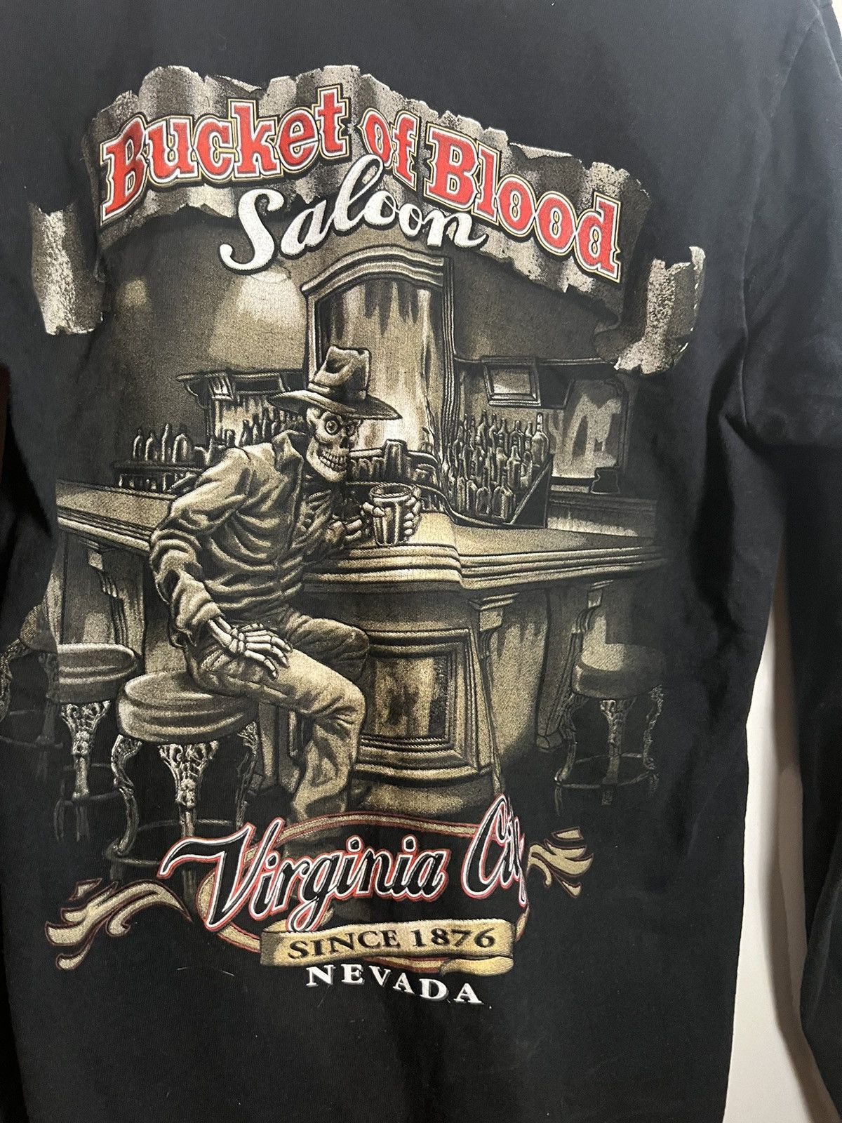 Harley Davidson Vintage 🔥Flame🔥 sleeve Harley style Longsleeve Size US M / EU 48-50 / 2 - 3 Thumbnail