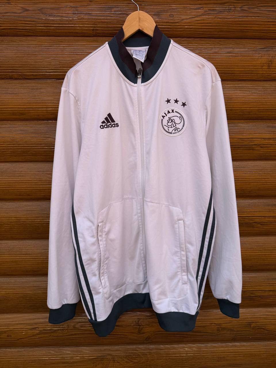 Adidas AJAX 2016 JACKET TRACK FOOTBALL SOCCER ADIDAS SIZE XL Size US XL / EU 56 / 4 - 1 Thumbnail