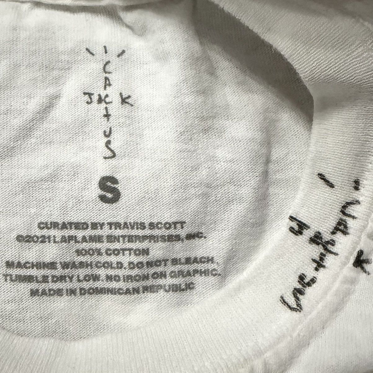 Travis Scott NEW Travis Scott Cactus Jack Precision White T-Shirt Small Size US S / EU 44-46 / 1 - 3 Thumbnail