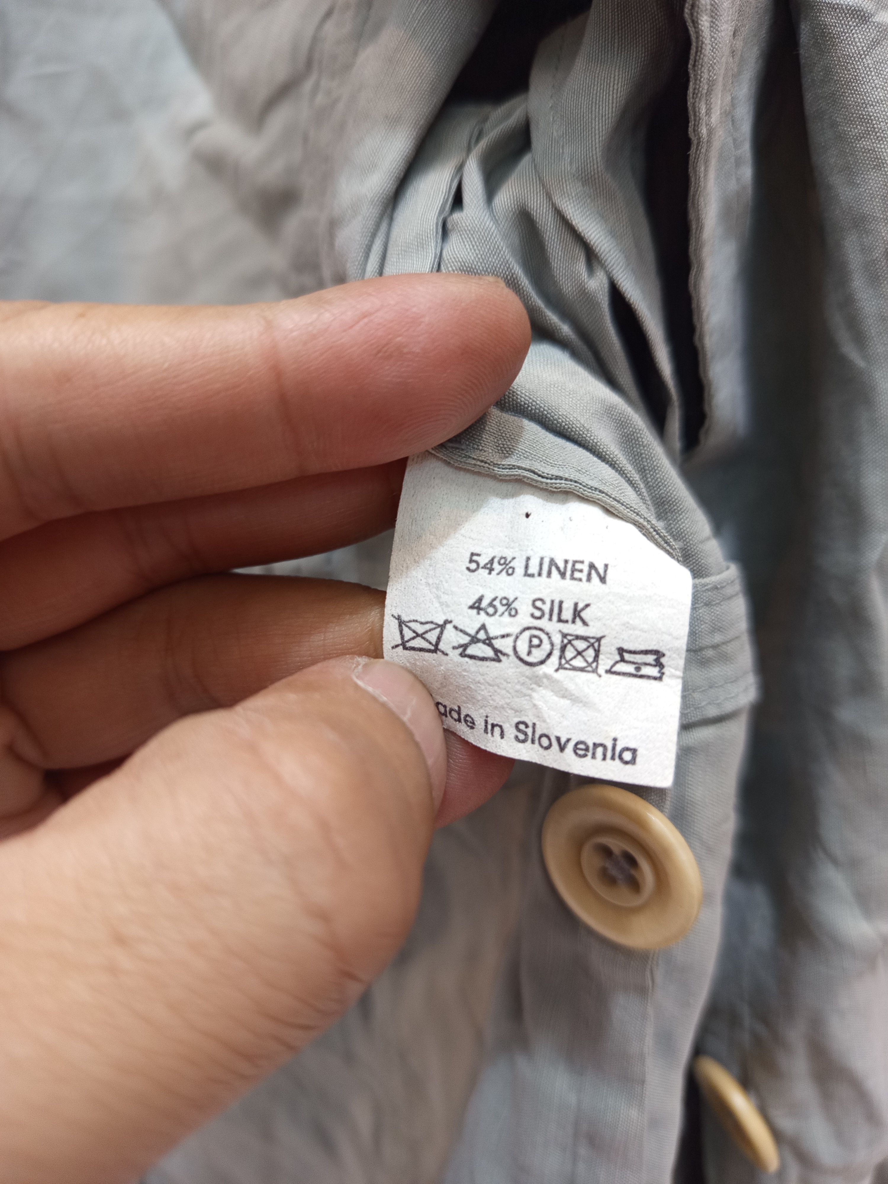 Dries Van Noten Dries Van Noten Linen Silk Blazer Size S / US 4 / IT 40 - 10 Thumbnail