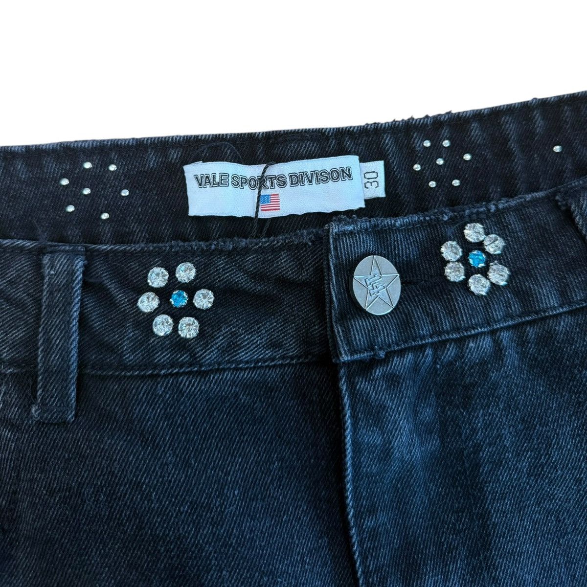 Vale Vale Forever Black Tsunami Denim Size US 30 / EU 46 - 4 Thumbnail
