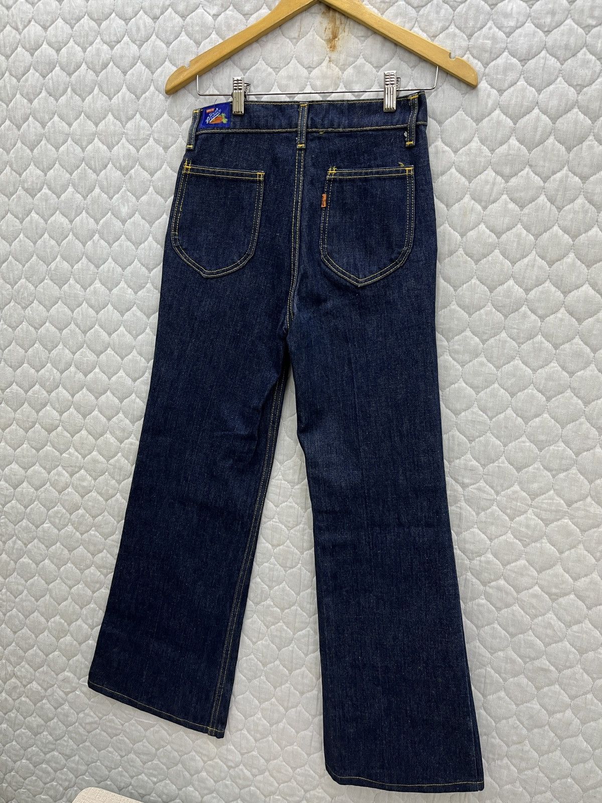 Levi's 🔥🔥🔥VTG 70’s LEVIS FRESH PRODUCE FLARED DENIM Size 28" / US 6 / IT 42 - 9 Thumbnail