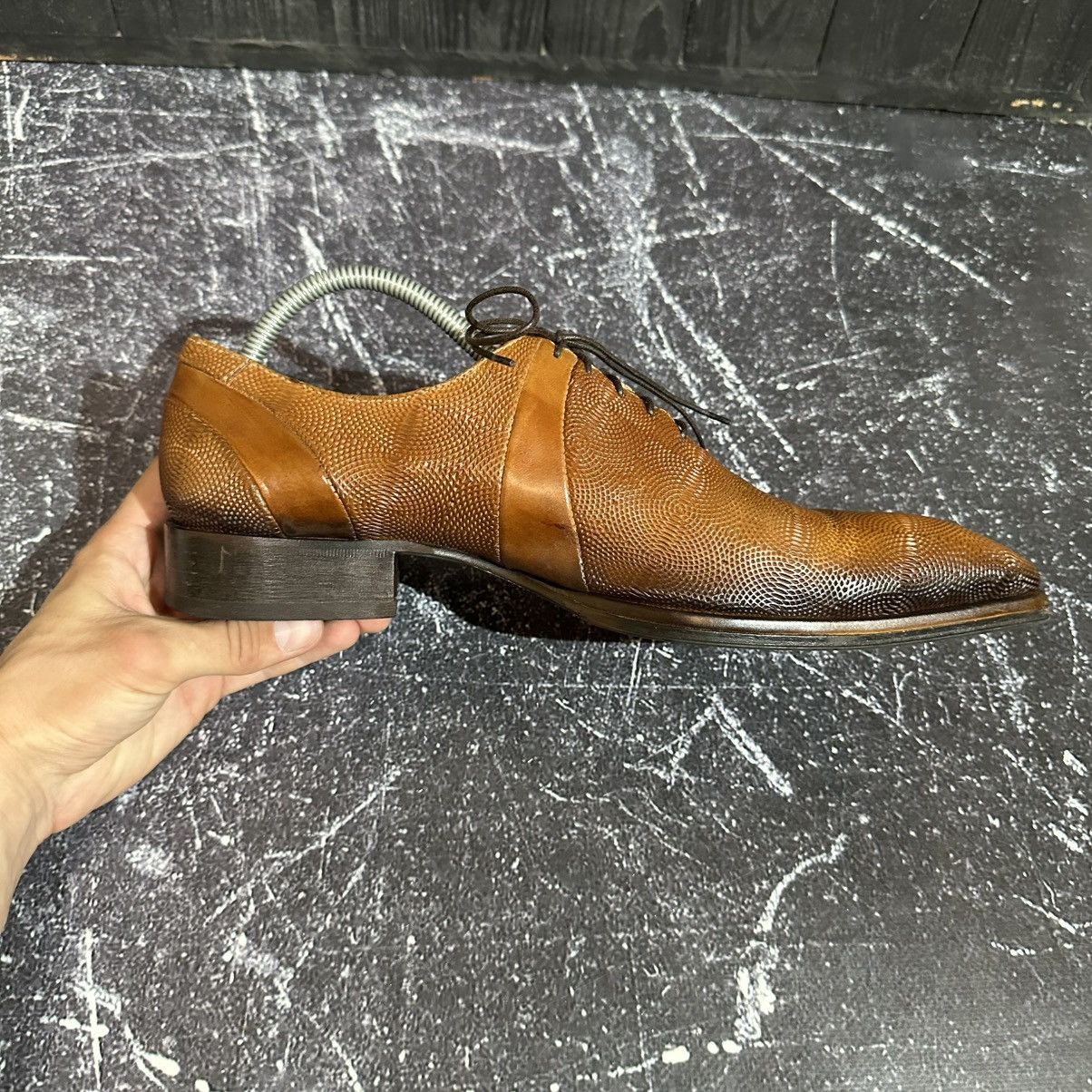 Jo Ghost JO GHOST - Men’s Brown Leather Brogue Size 43eu Size US 9.5 / EU 42-43 - 8 Thumbnail