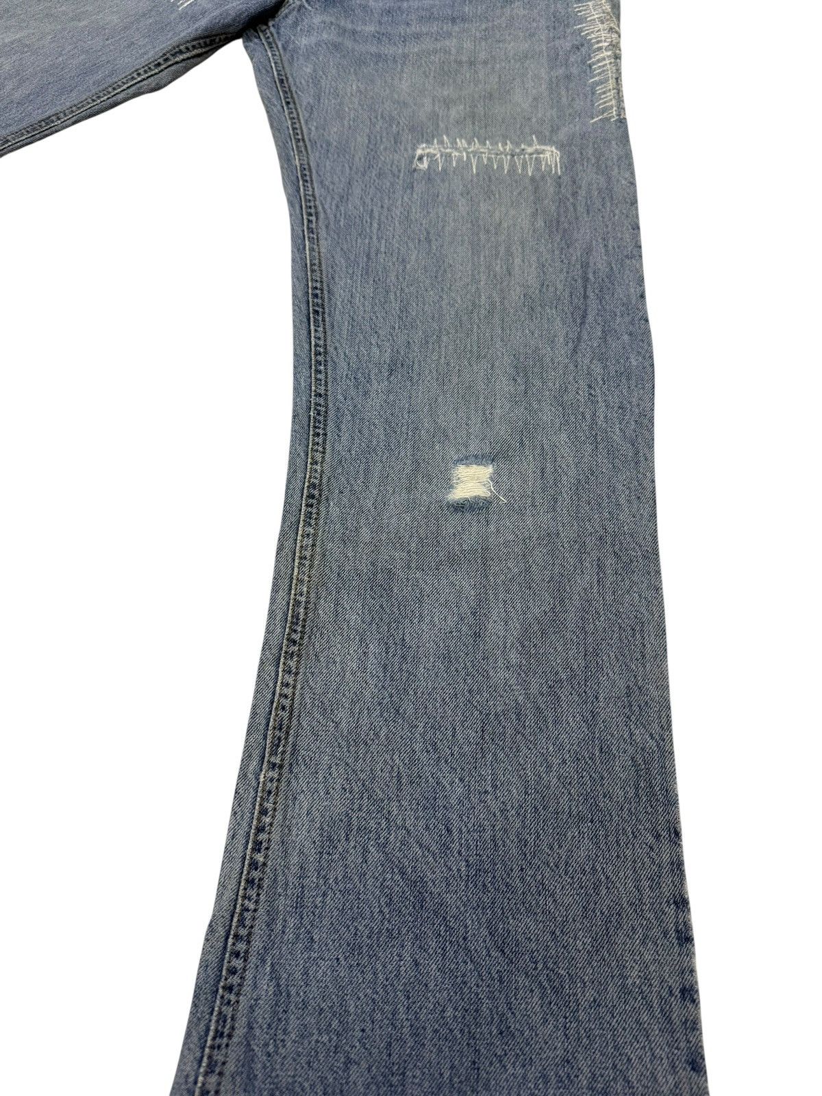 Dolce & Gabbana Flared Jeans Dolce & Gabbana Distressed Boot Cut Denim Size US 33 - 19 Thumbnail