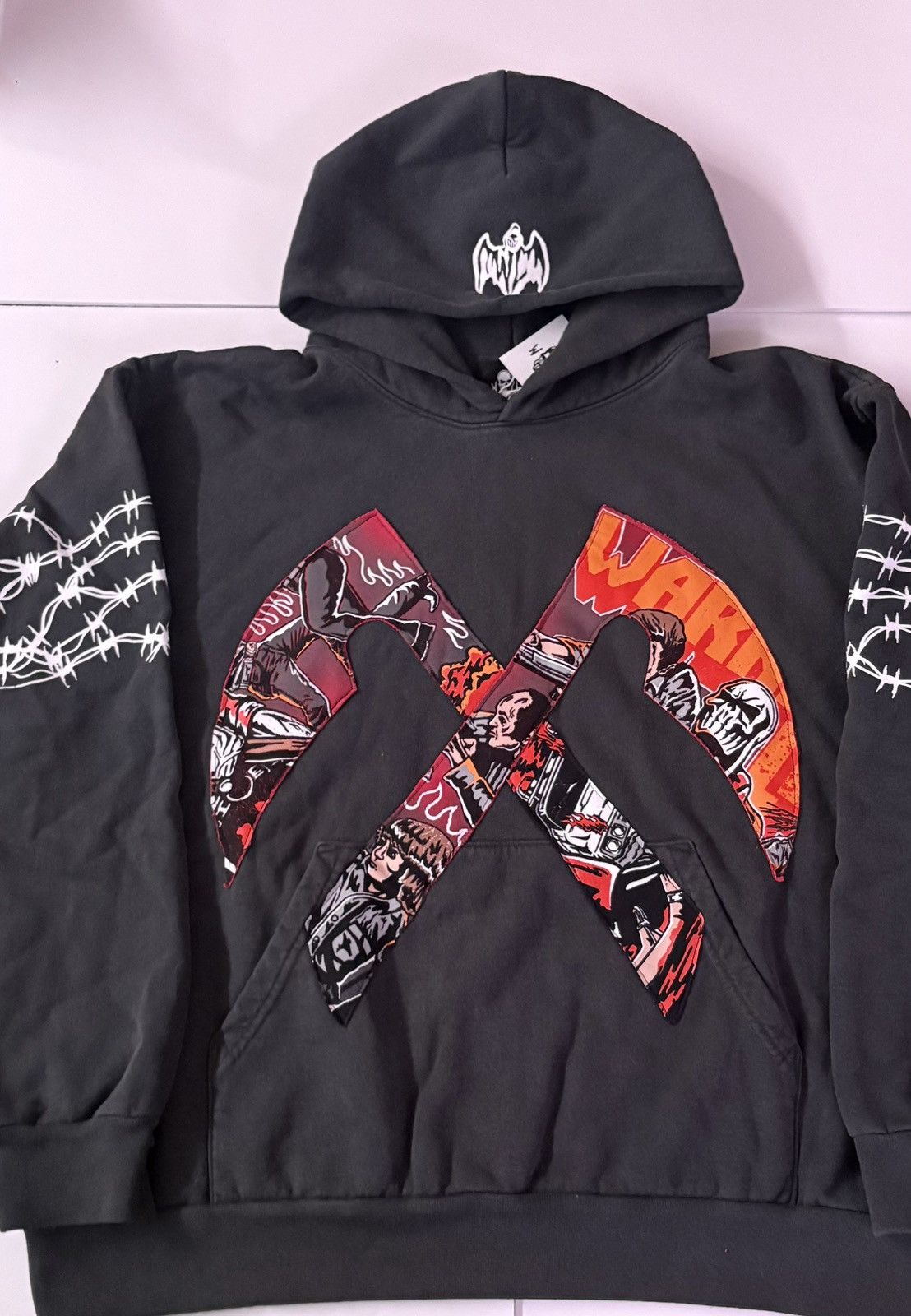 Warren Lotas Warren Lotas “Crossed Scythe” Movie Drop Pullover (29/30) Size US XXL / EU 58 / 5 - 1 Thumbnail