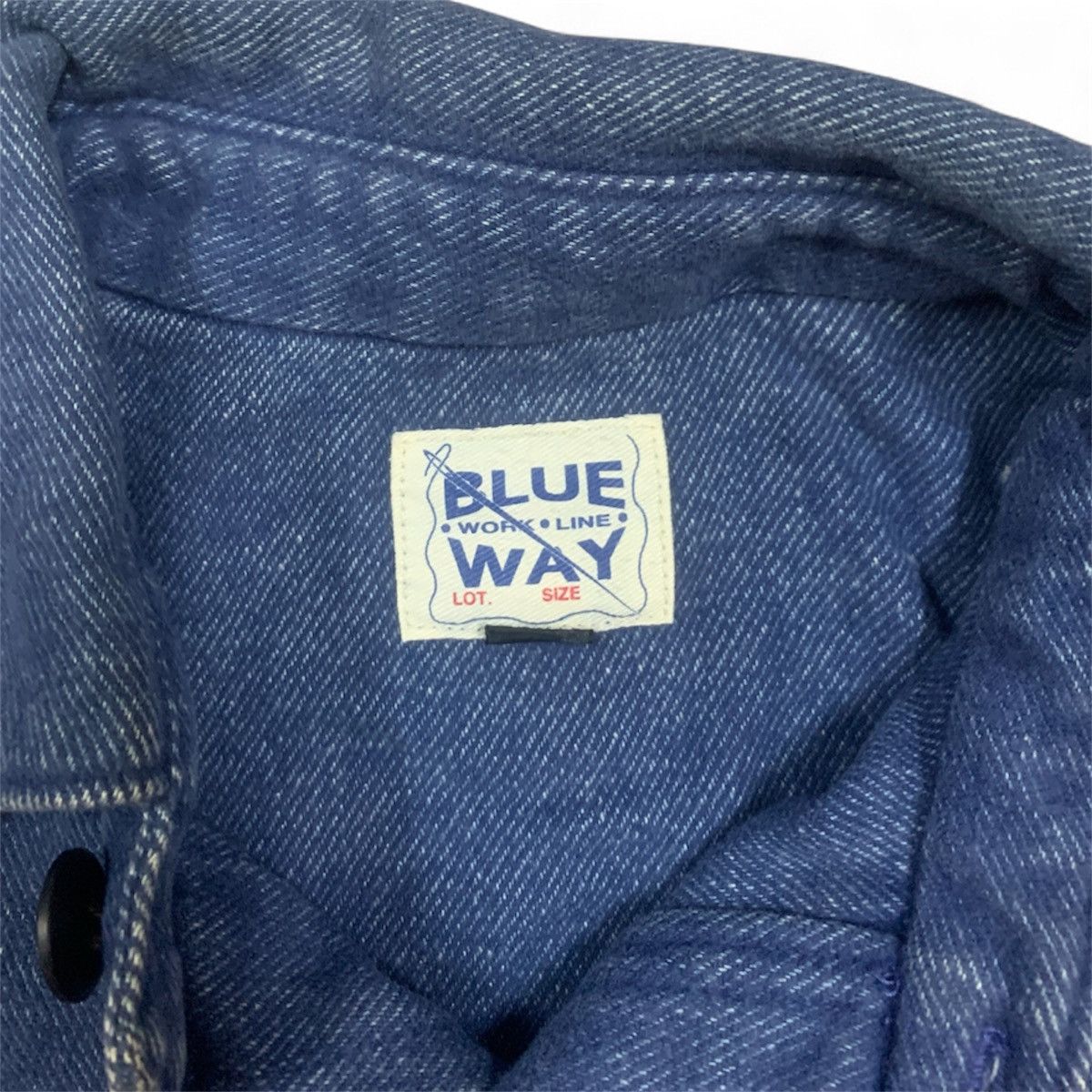 Japan Blue Blue Way Japan Work Line Pull Over Indigo Shirt Size US L / EU 52-54 / 3 - 8 Thumbnail