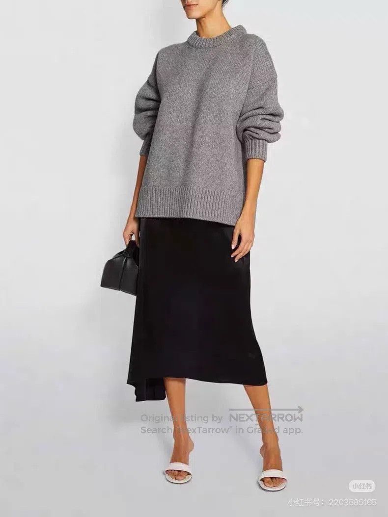 The Row The Row Grey Pullover Size XL / US 12-14 / IT 48-50 - 6 Thumbnail