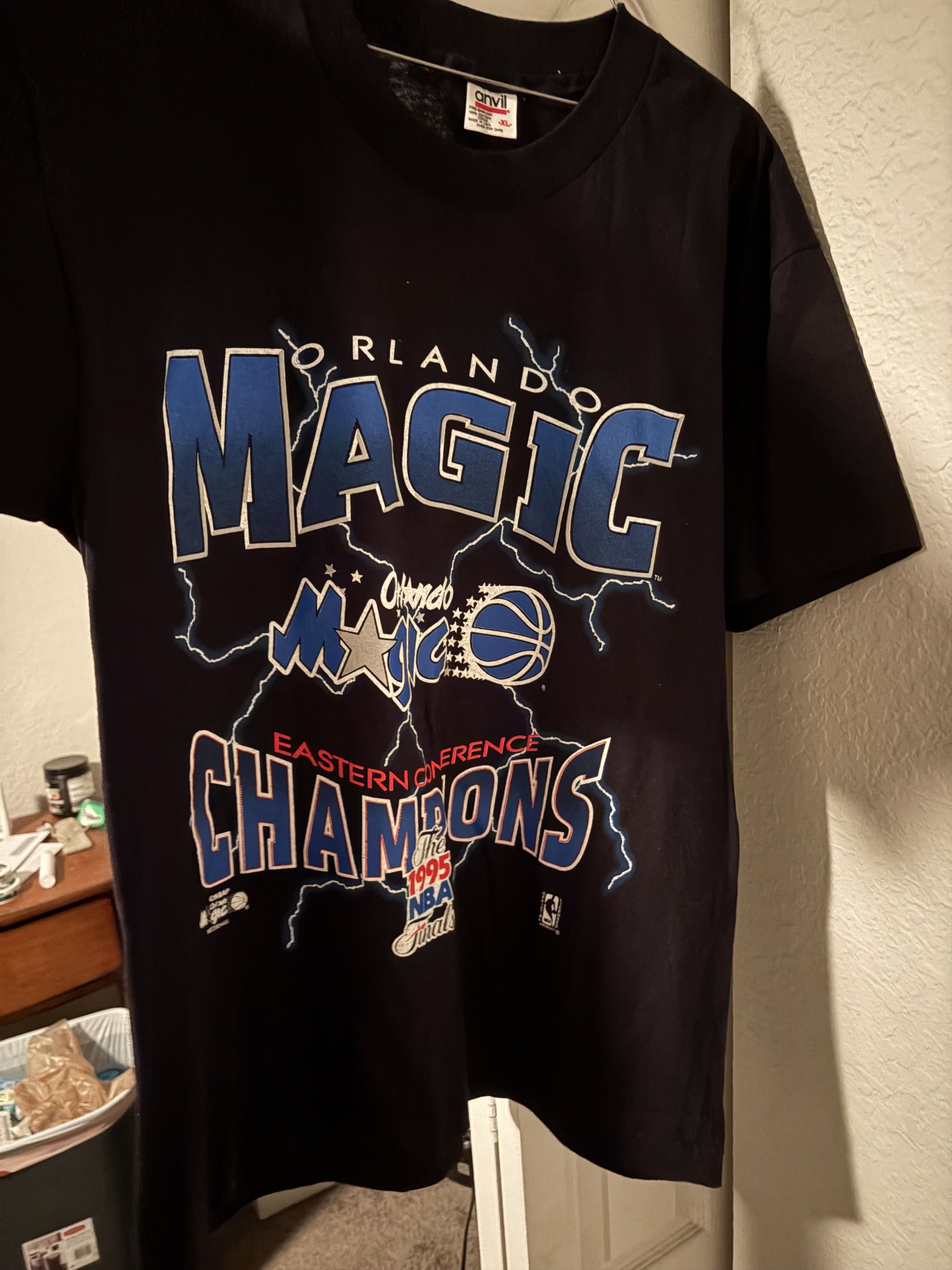 Anvil 1995 Orlando magic eastern conference championship shirt Size US XL / EU 56 / 4 - 1 Thumbnail