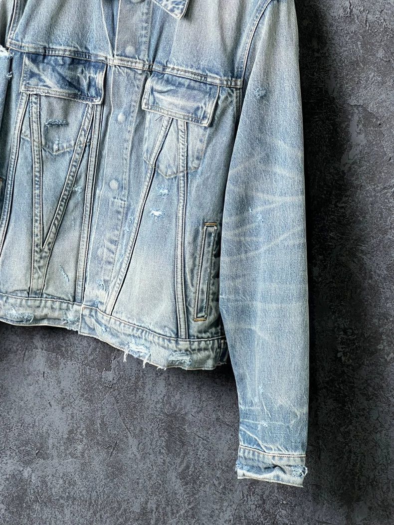 Amiri Amiri Blue pure cotton denim jacket Size US L / EU 52-54 / 3 - 6 Thumbnail