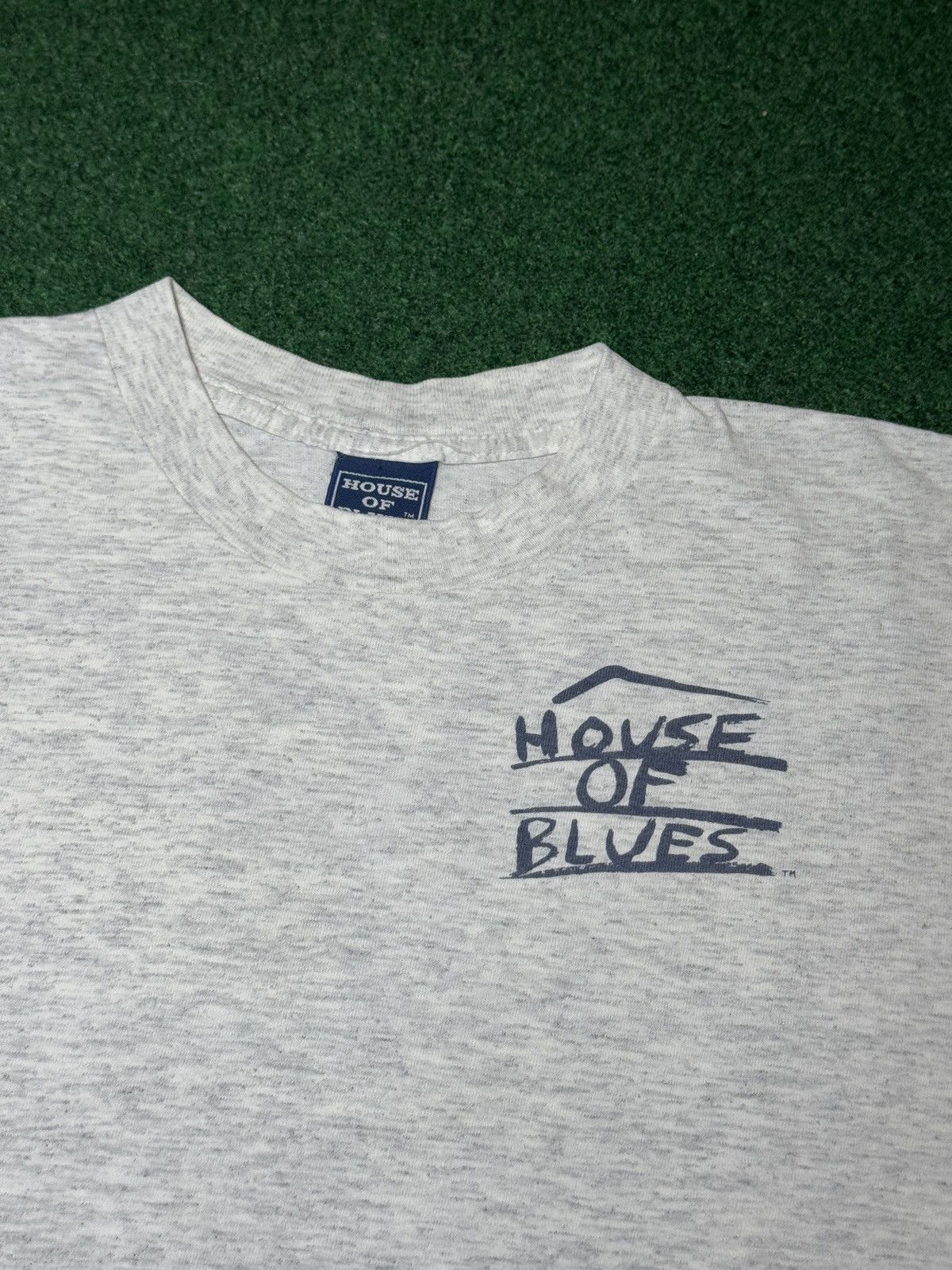 Vintage Vtg 90s House Of Blues New Orleans Single Stitch T Shirt Size US L / EU 52-54 / 3 - 4 Thumbnail
