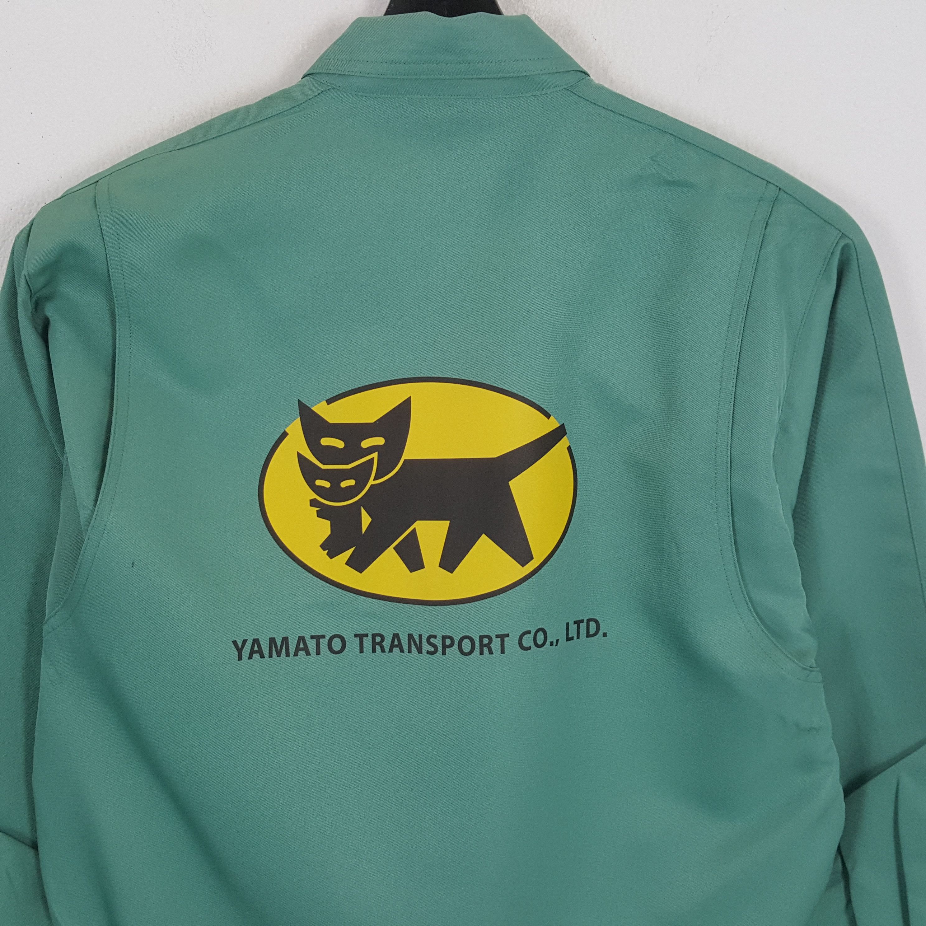 Japanese Brand × Vintage YAMATO TRANSPORT Japanese Workwear Custom Art Jacket Size US L / EU 52-54 / 3 - 2 Thumbnail