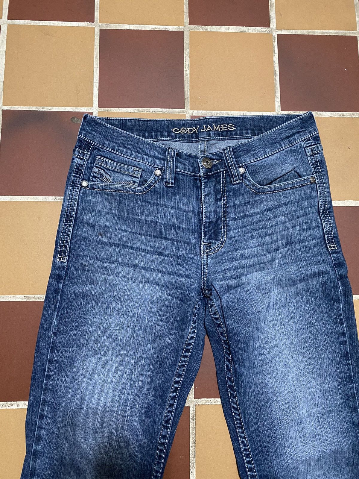 Cody James Cody James Vintage Western Bootcut Cowboy Jeans 31x30 Size US 31 - 4 Thumbnail