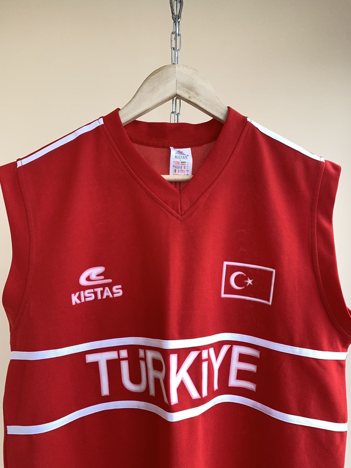 Vintage Turkey Football Jersey Kistas 2001 2002 2003 Vintage 2000s Size US L / EU 52-54 / 3 - 6 Thumbnail