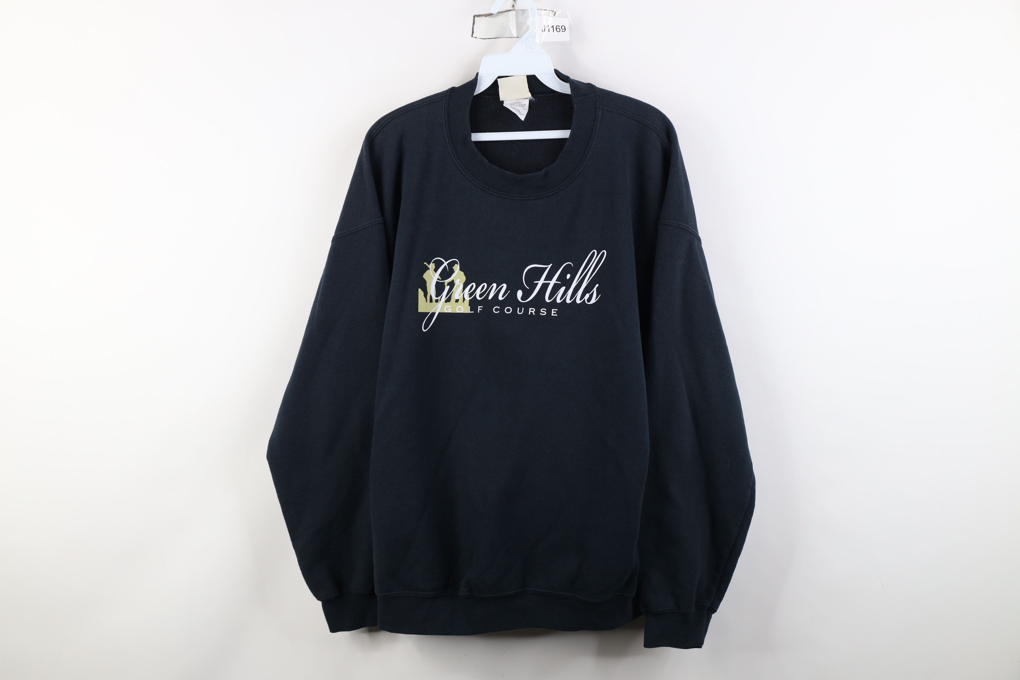 Vintage Vintage 90s Y2K Green Hills Golf Course Crewneck Sweatshirt Size US L / EU 52-54 / 3 - 1 Thumbnail