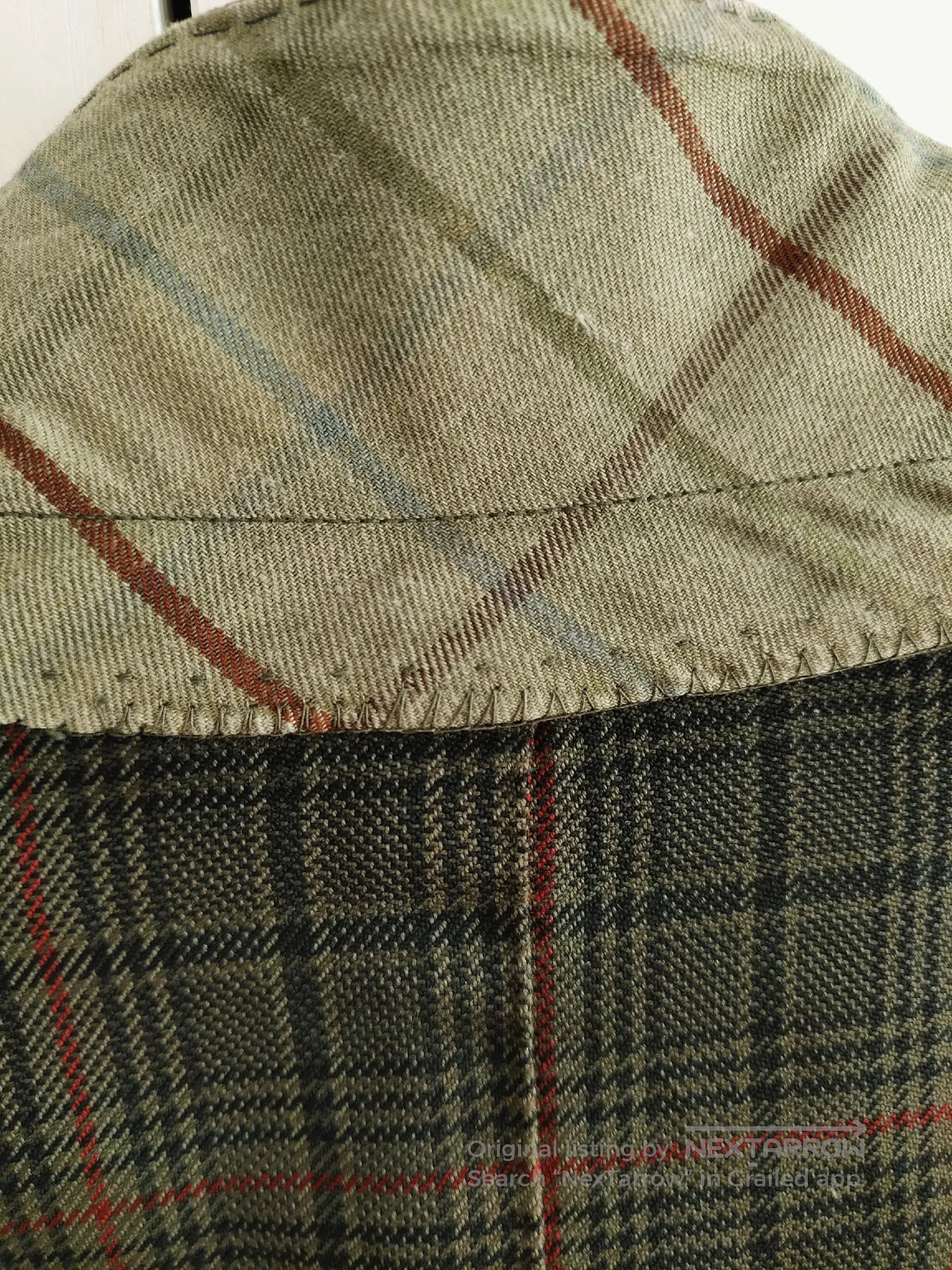 Eidos Napoli Italian Checked Cotton Blazer by Eidos. Size US M / EU 48-50 / 2 - 9 Thumbnail