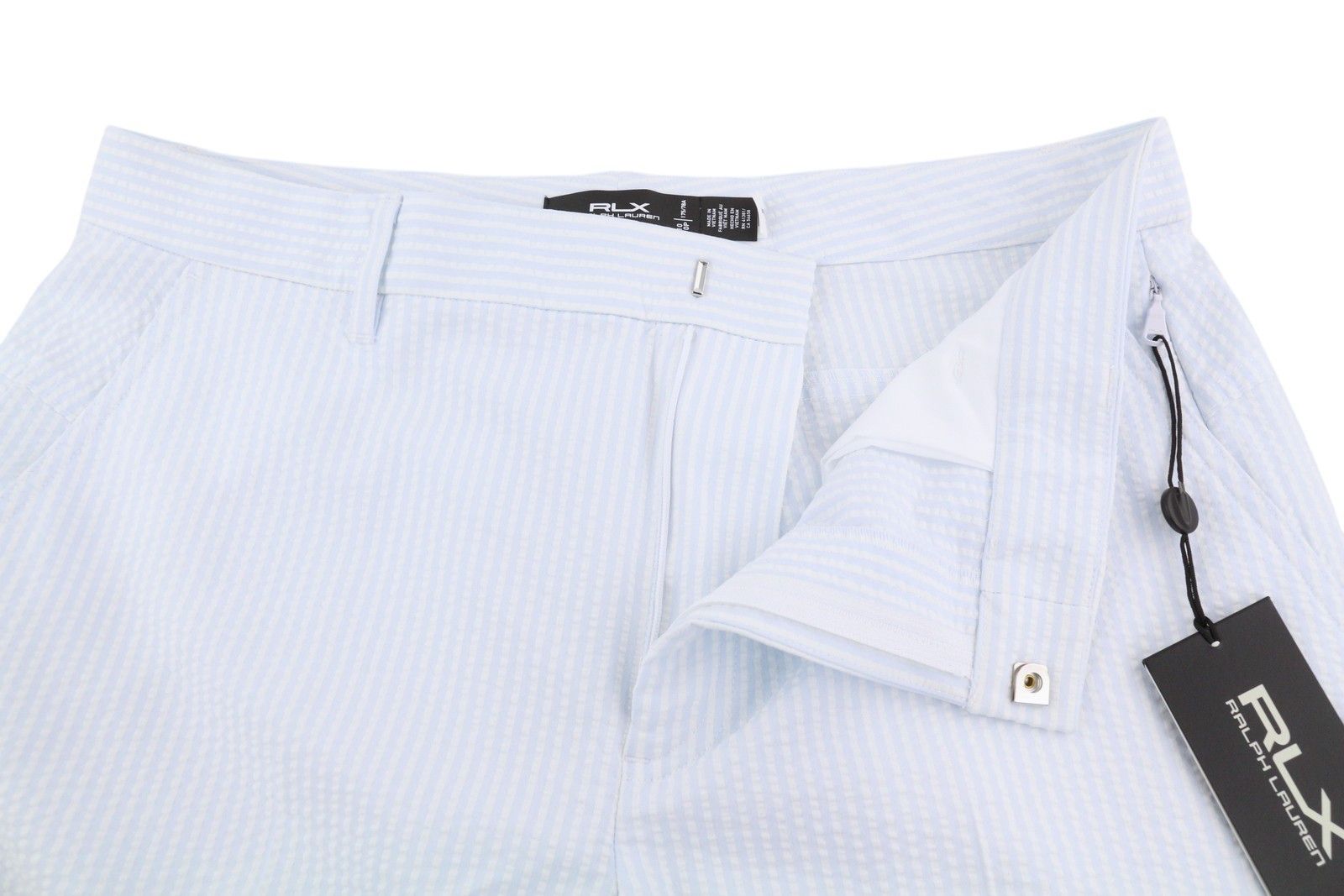 RLX Ralph Lauren GOLF W28 Blue Slim Trousers 84707 Size 28" / US 6 / IT 42 - 4 Thumbnail