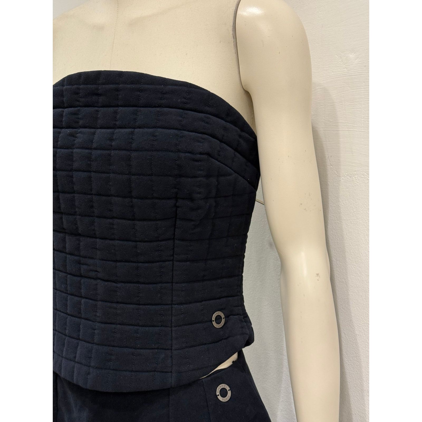 Chanel S/S2000 Chanel runway padded set top & skirt Size S / US 4 / IT 40 - 5 Thumbnail