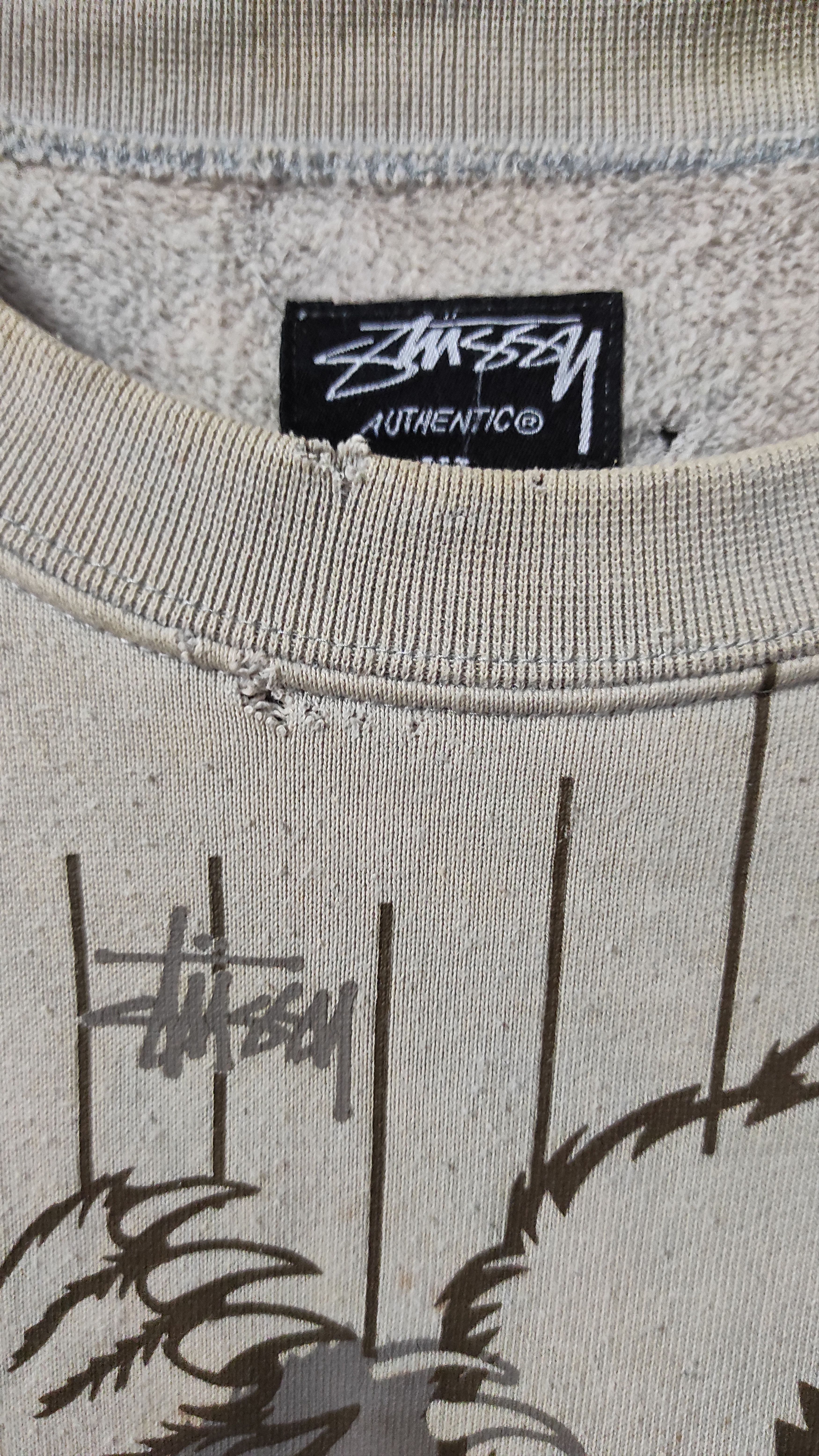 Stussy × Vintage Vintage stussy full print Size US XL / EU 56 / 4 - 4 Thumbnail