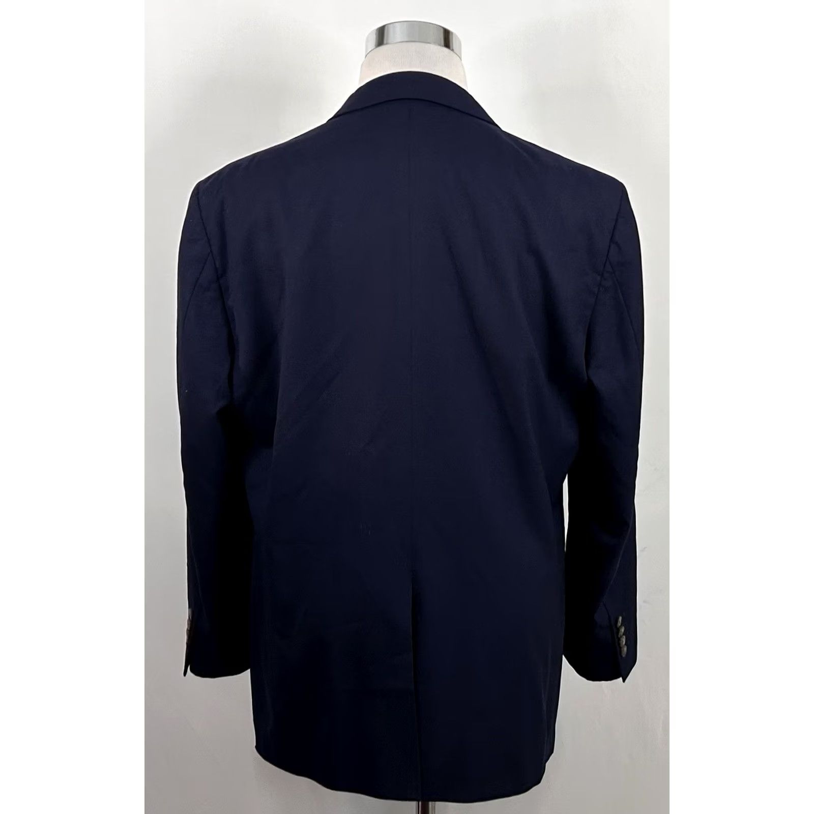 Vintage Indochino Sport Coat 44R Wool Blue Paisley Lined Two Button Vented Dress Jacket, Regular, Men Size US S / EU 44-46 / 1 - 6 Thumbnail