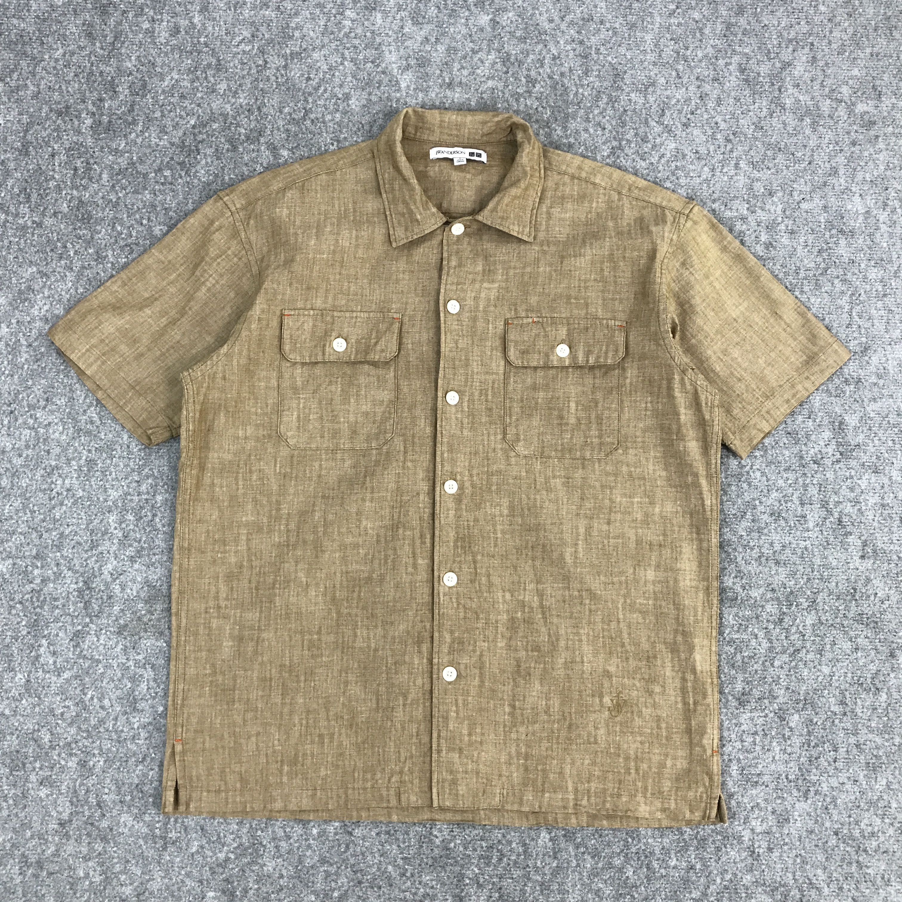 JW Anderson × Uniqlo J.W.ANDERSON X UNIQLO DOUBLE POCKET BUTTON UP SHIRTS Size US L / EU 52-54 / 3 - 1 Thumbnail