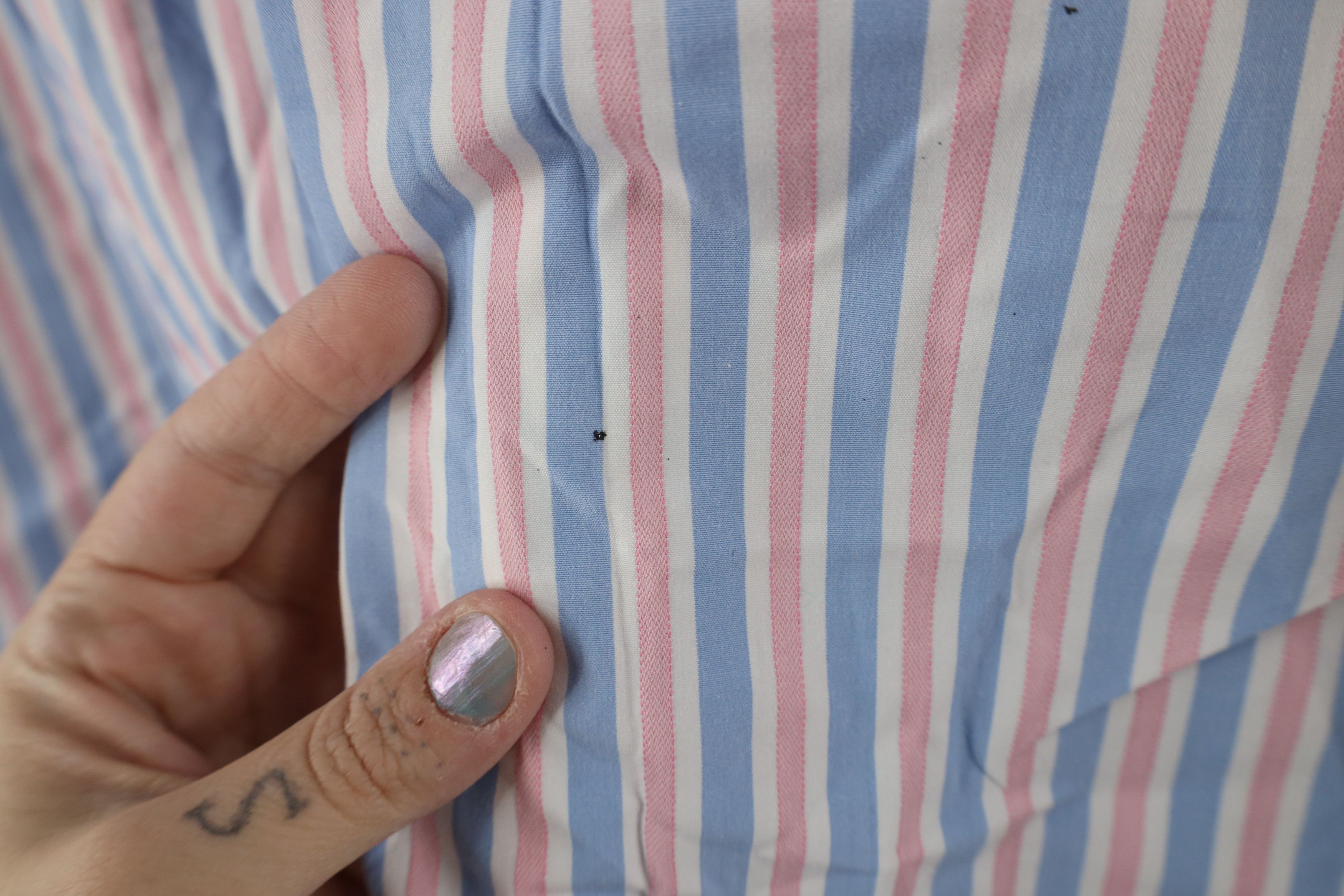 J.McLaughlin × Vintage Vtg 90s J McLaughlin Block Cotton Oxford Button Down Shirt Size US XL / EU 56 / 4 - 8 Thumbnail
