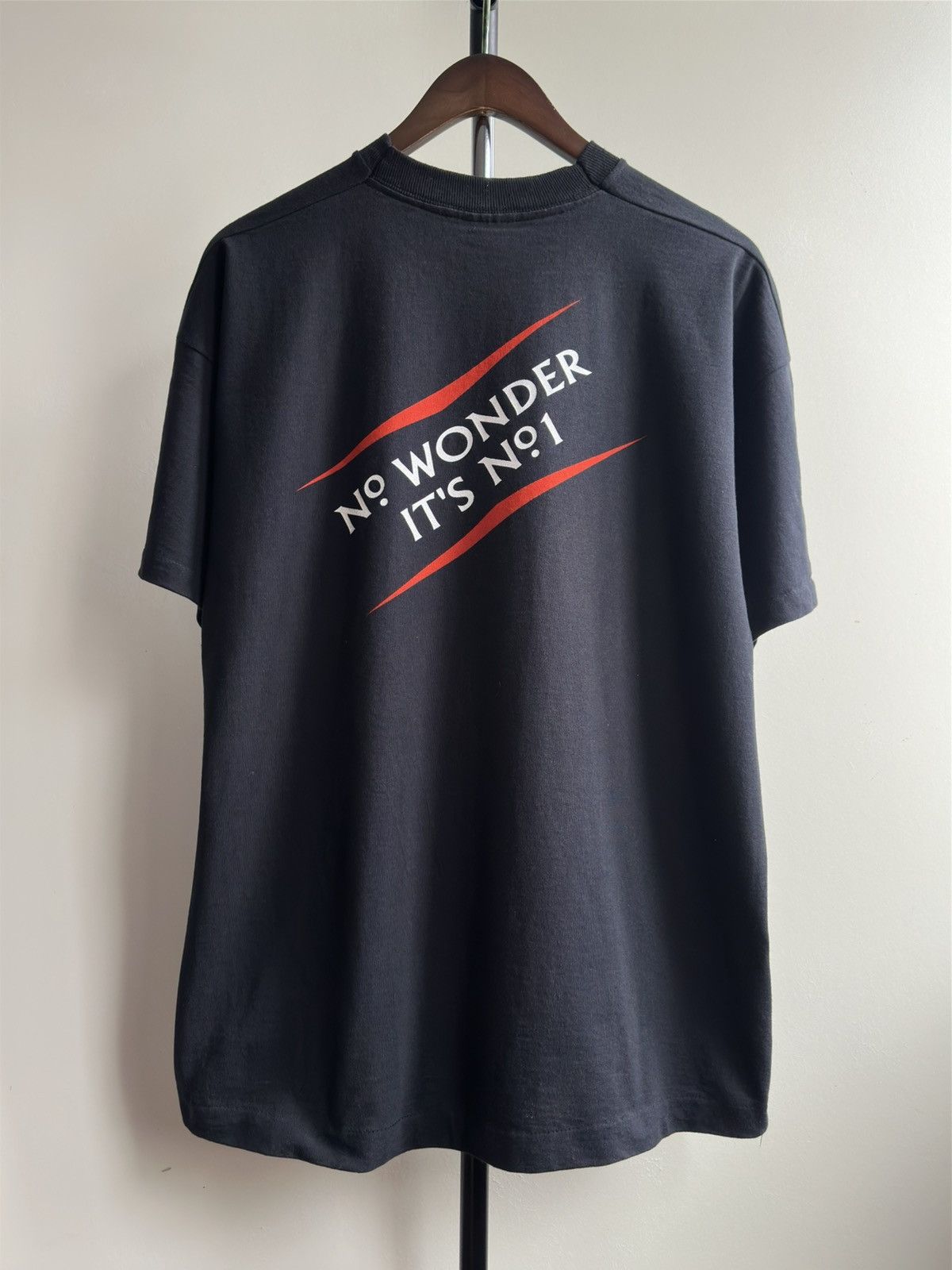 Vintage Vintage 90s Carling Black Label Beer Single Stitch Promo Tee Size US XL / EU 56 / 4 - 6 Thumbnail