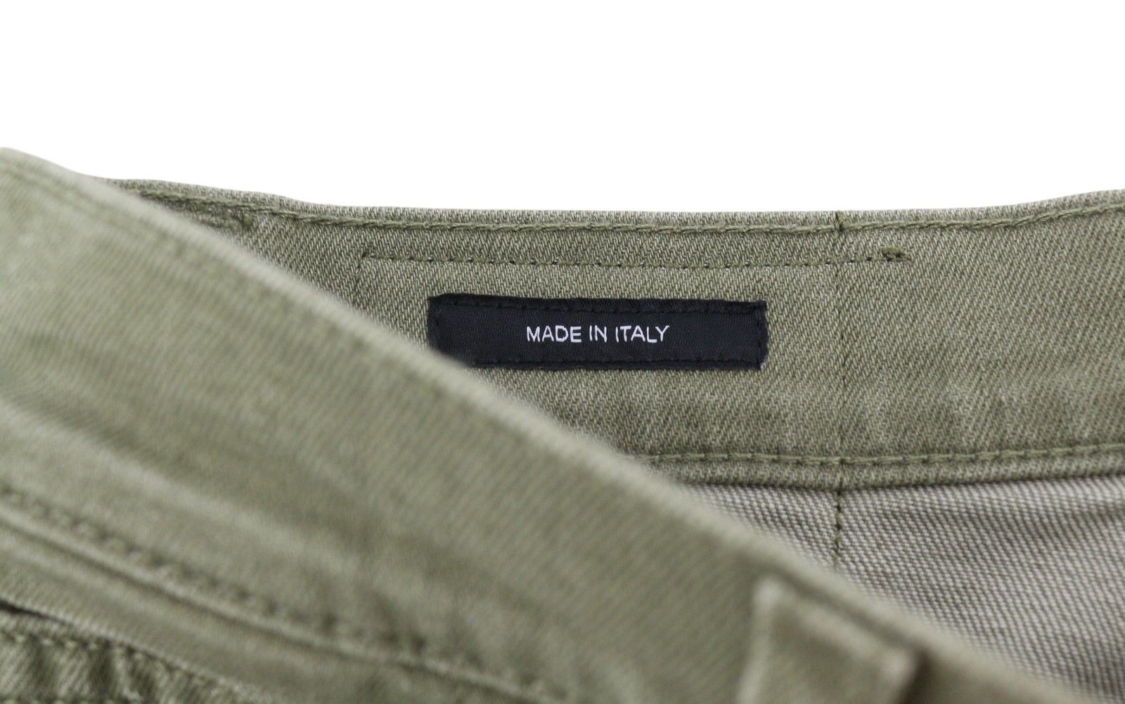 R13 JANE 27 Loose Straight Waist Olive Green Jeans 84499 Size 27" / US 4 / IT 40 - 8 Thumbnail