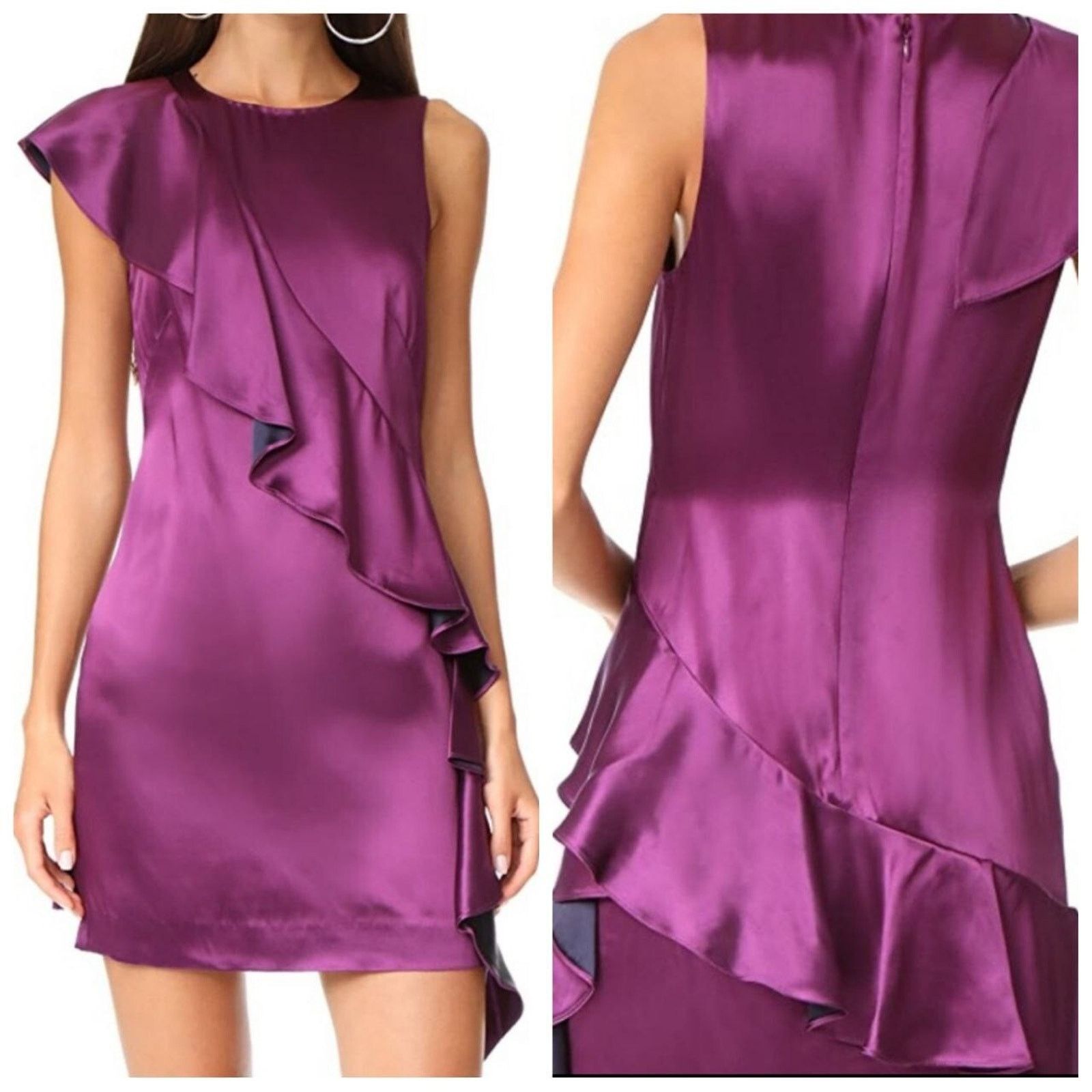 Diane von Furstenberg Diane Von Furstenberg BABYDOLL Body Ruffle size 0 A000038 Size XS / US 0-2 / IT 36-38 - 1 Thumbnail