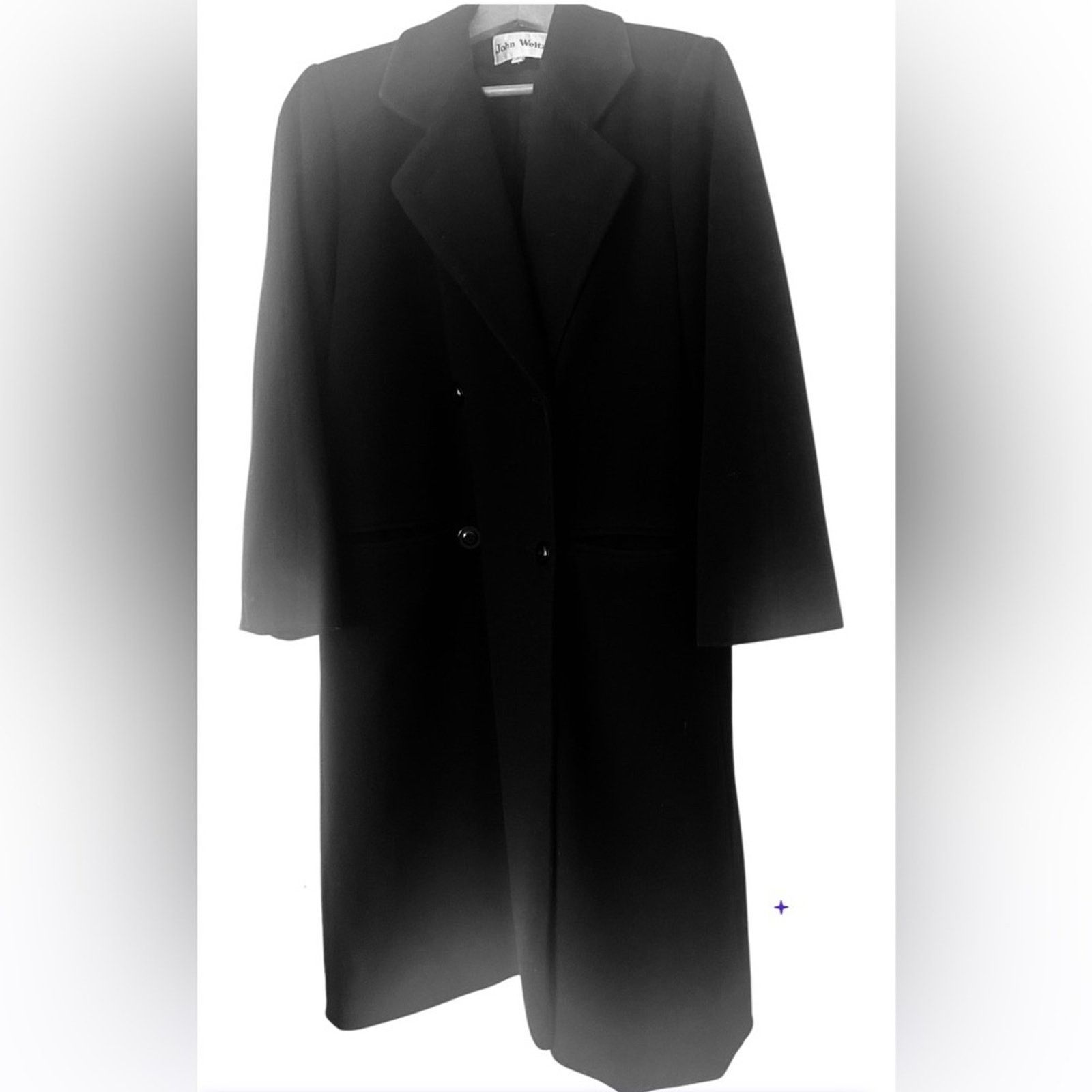 John Weitz John Weitz vintage double breasted coat is a wool blend, 10P Size M / US 6-8 / IT 42-44 - 1 Thumbnail