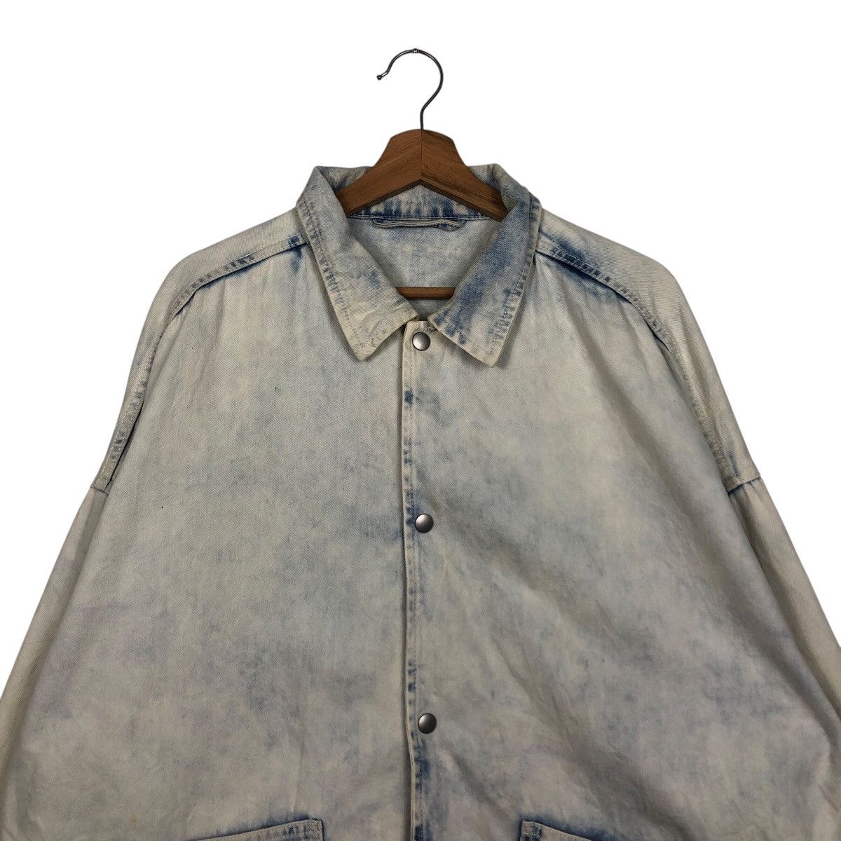 Japanese Brand × Vintage 📌Vintage Acid Wash Bomber Jacket Gu Japan Issey Miyake Size US L / EU 52-54 / 3 - 4 Thumbnail