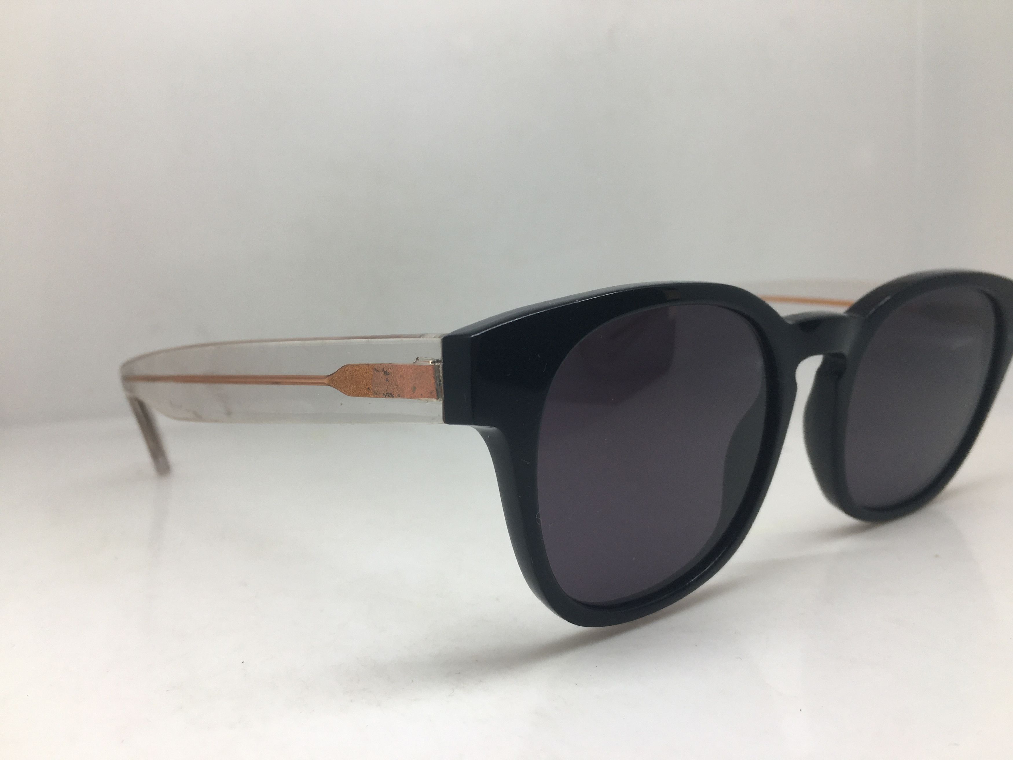 Other Handmade Black Acetate Retro Sunglasses Frame Key Hole Size ONE SIZE - 2 Thumbnail