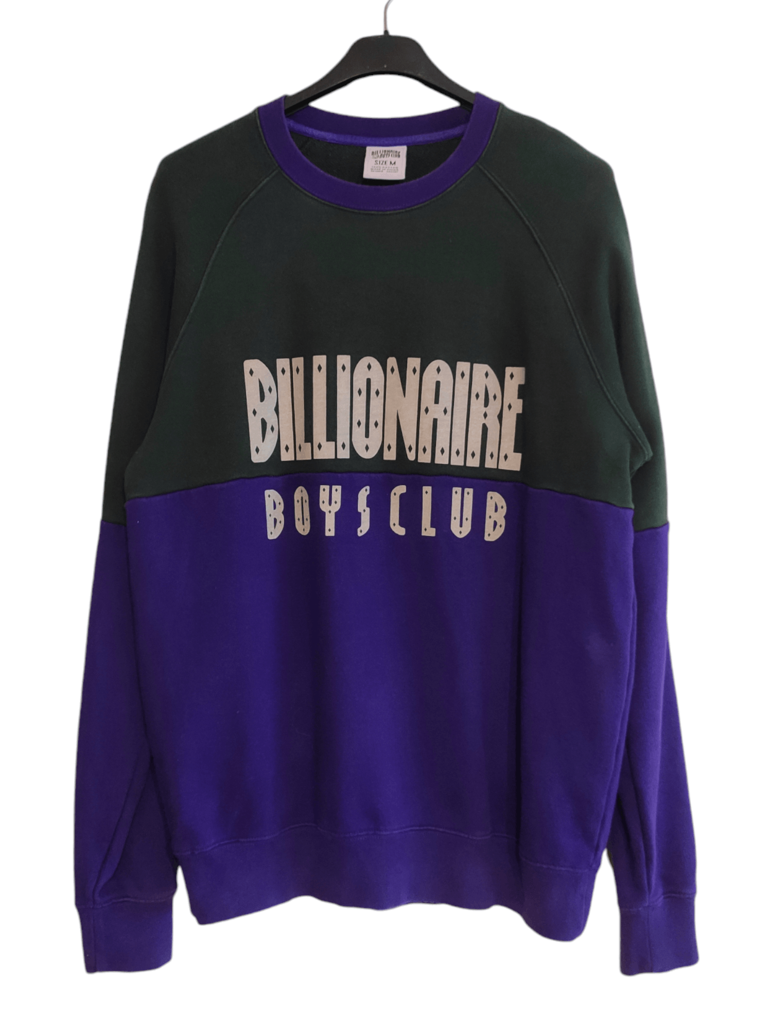 Billionaire Boys Club × Japanese Brand Crewneck sweatshirt billionaire boys club purple green M Size US M / EU 48-50 / 2 - 1 Thumbnail