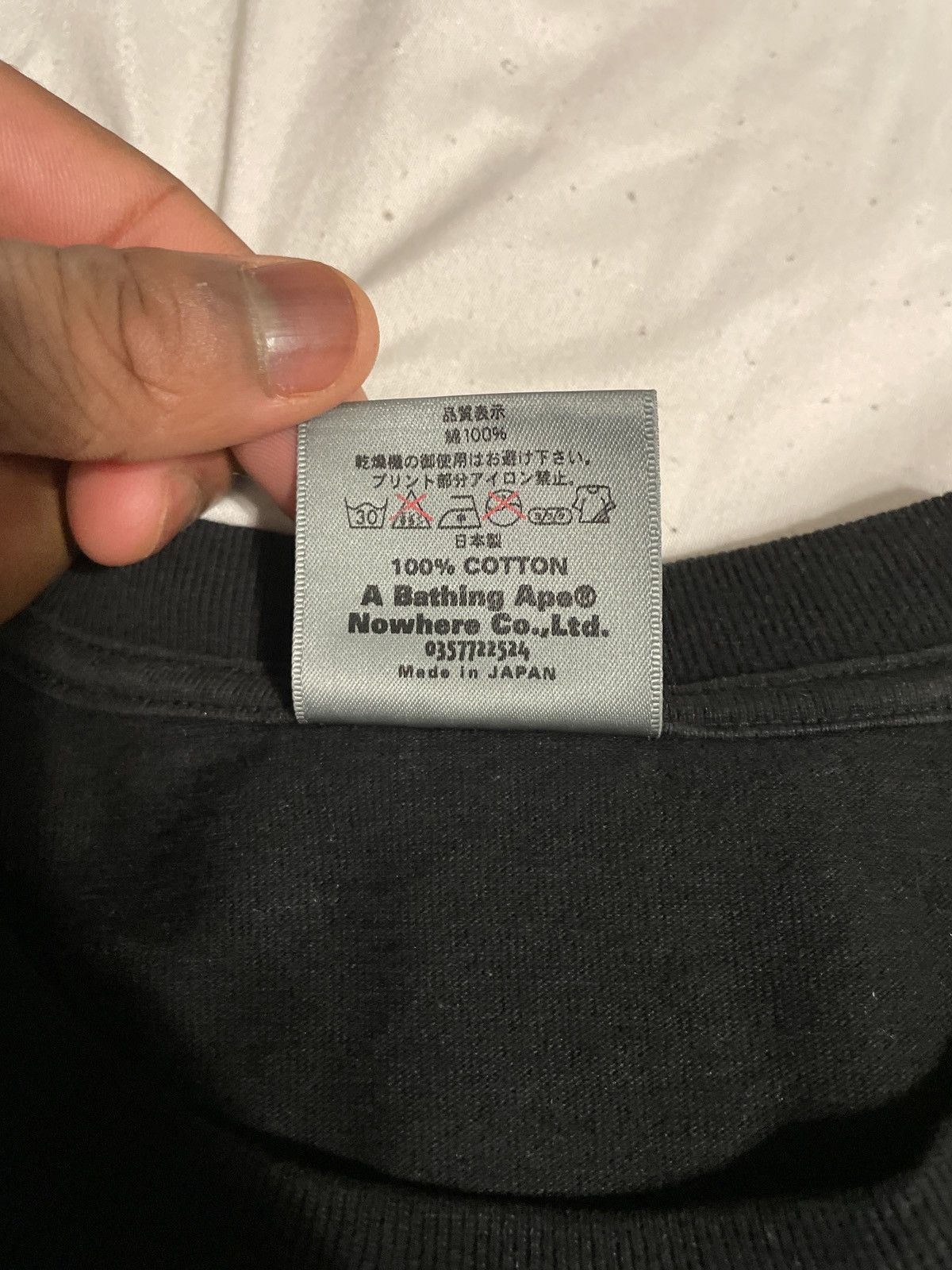 Ape Head L/S Tee Tops