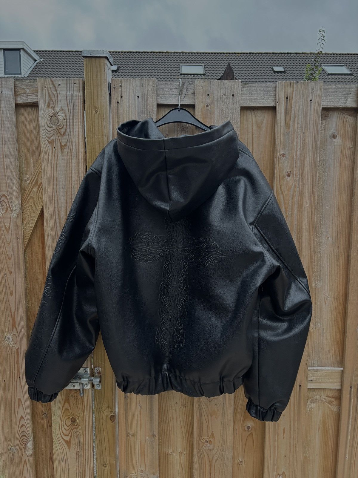 Other Onlycurse Black leather jacket Size US L / EU 52-54 / 3 - 2 Thumbnail
