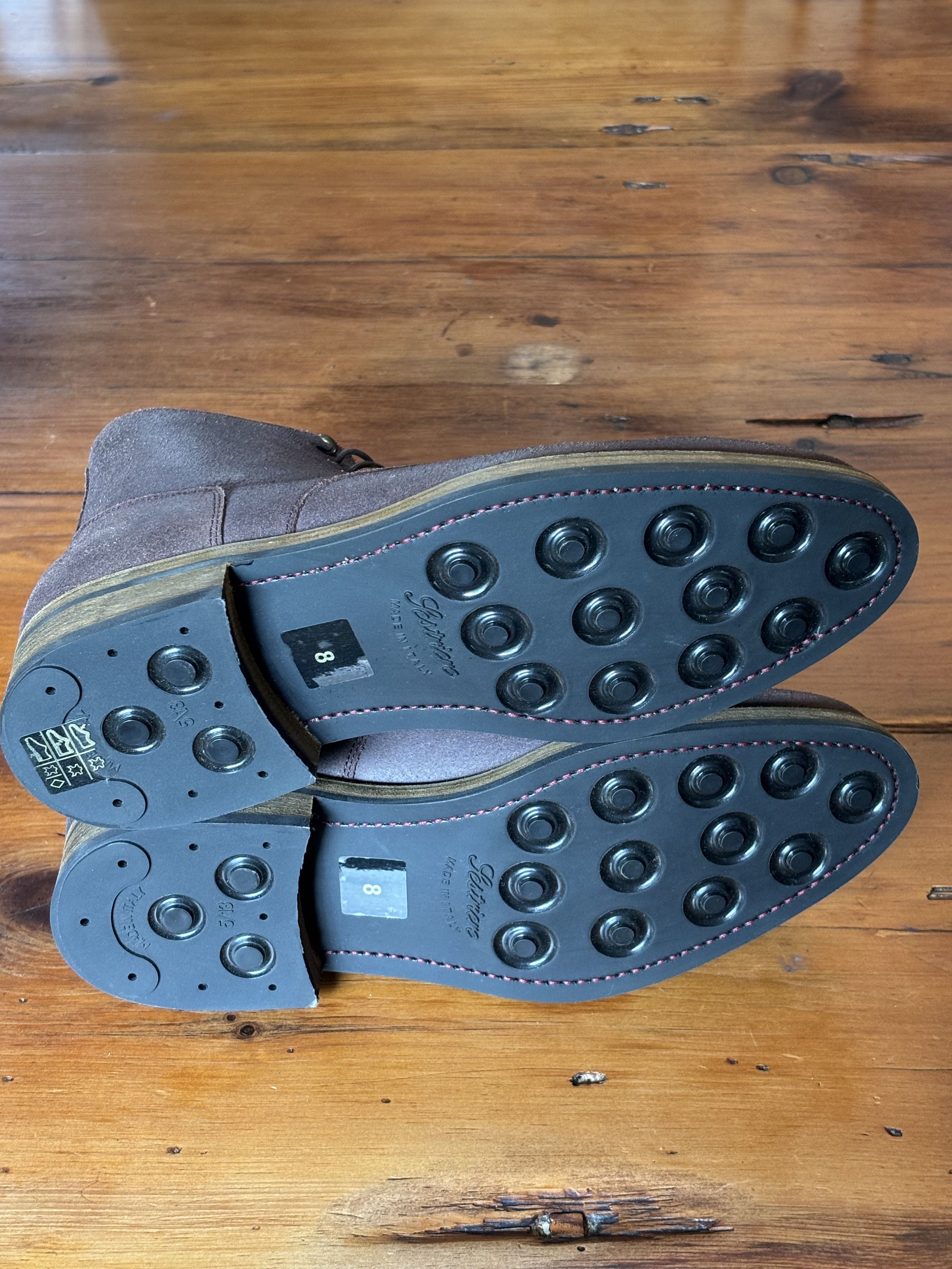 Rider Boot Co. Dundalk 2 Leather Boot - 'Reverso' Veg Tan Reverse Calf Size US 8 / EU 41 - 8 Thumbnail