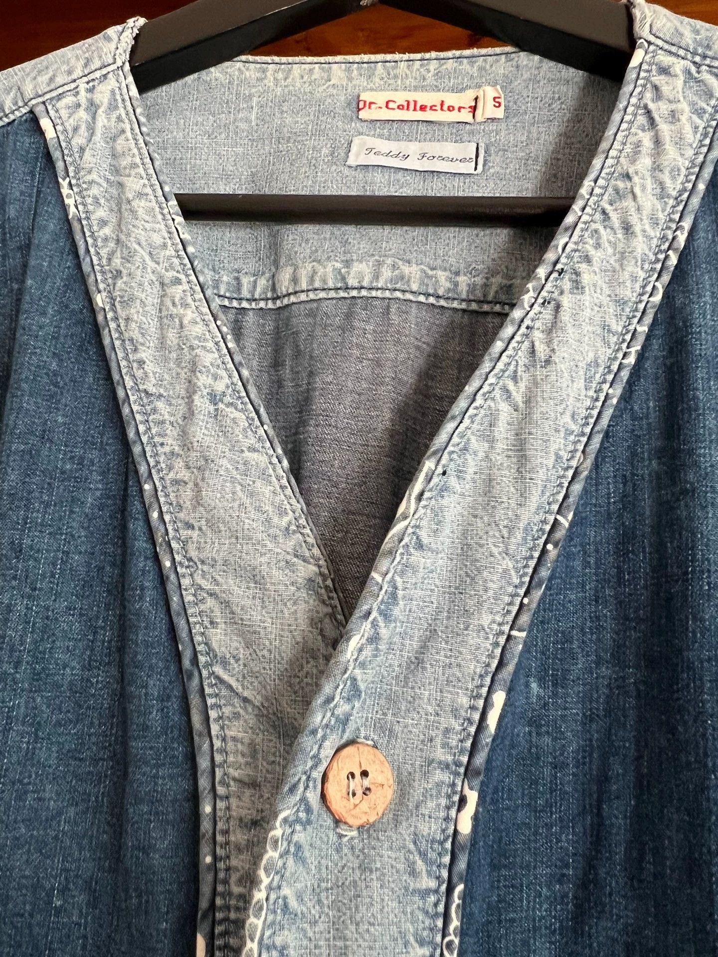 Wtaps Dr. Collectors USA Patch Indigo Distressed 9Sleeve Haori Size US S / EU 44-46 / 1 - 8 Thumbnail