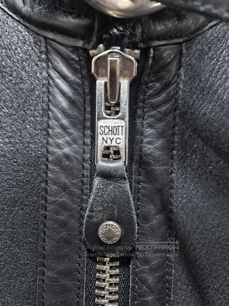 Schott Schott Classic B3 leather jacket Size US L / EU 52-54 / 3 - 5 Thumbnail