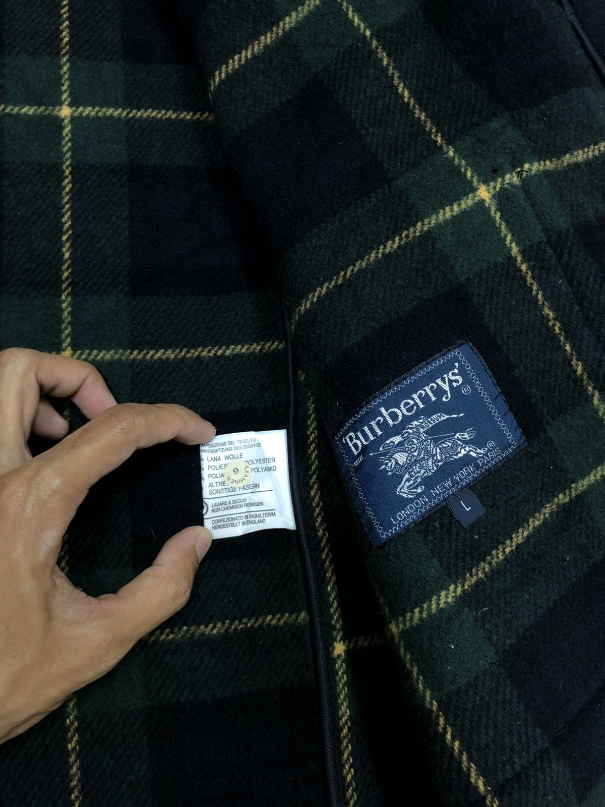 Burberry BURBERRYS LONG HEAVY JACKET Size US L / EU 52-54 / 3 - 11 Thumbnail
