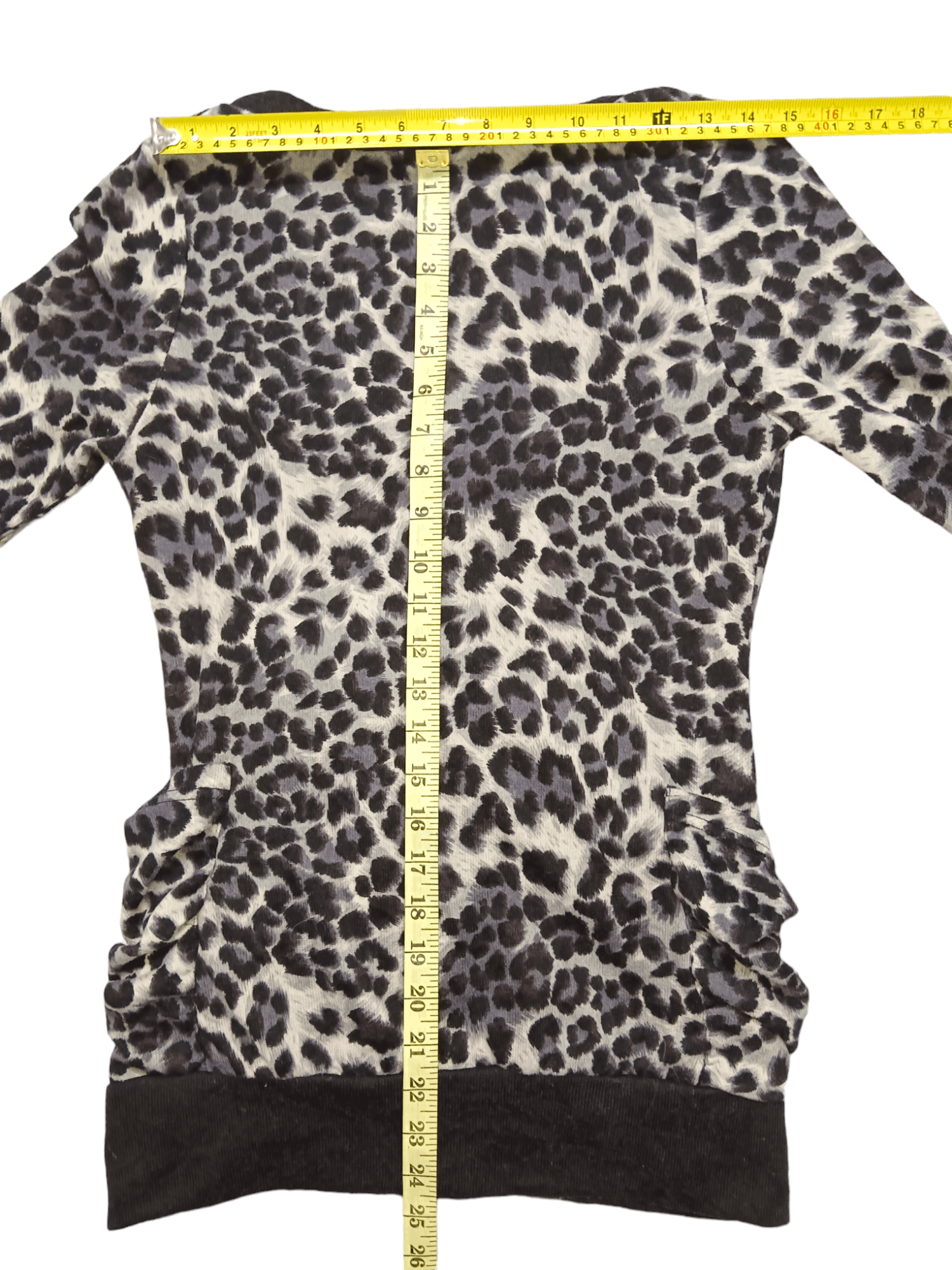 Japanese Brand Mink Mossi Leopard Faux Fur Printed Cardigan Size M / US 6-8 / IT 42-44 - 6 Thumbnail