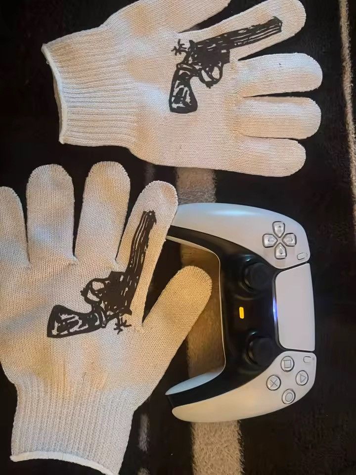 Gothic Punk Streetwear Y2k Graphic Gloves