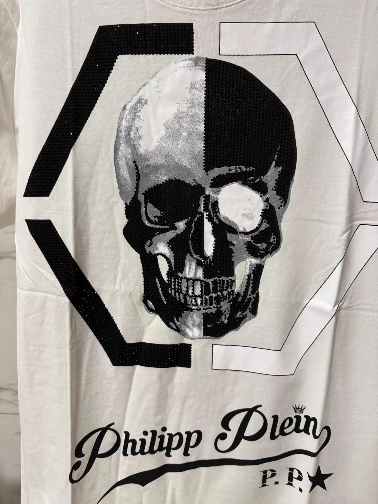 Philipp Plein Philipp Plein 54 short-sleeve worn once like new Size US L / EU 52-54 / 3 - 3 Thumbnail